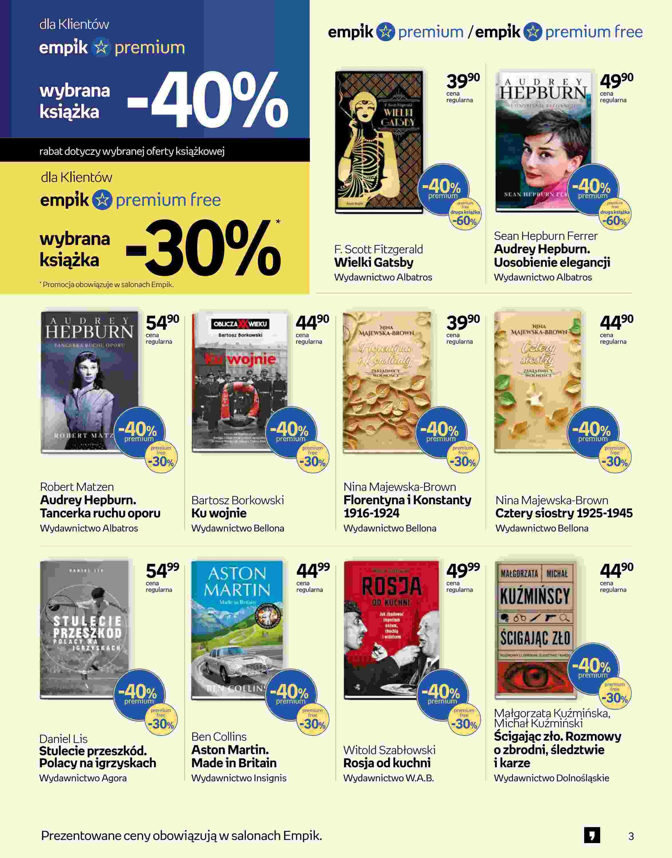 Gazetka promocyjna empik str. 3