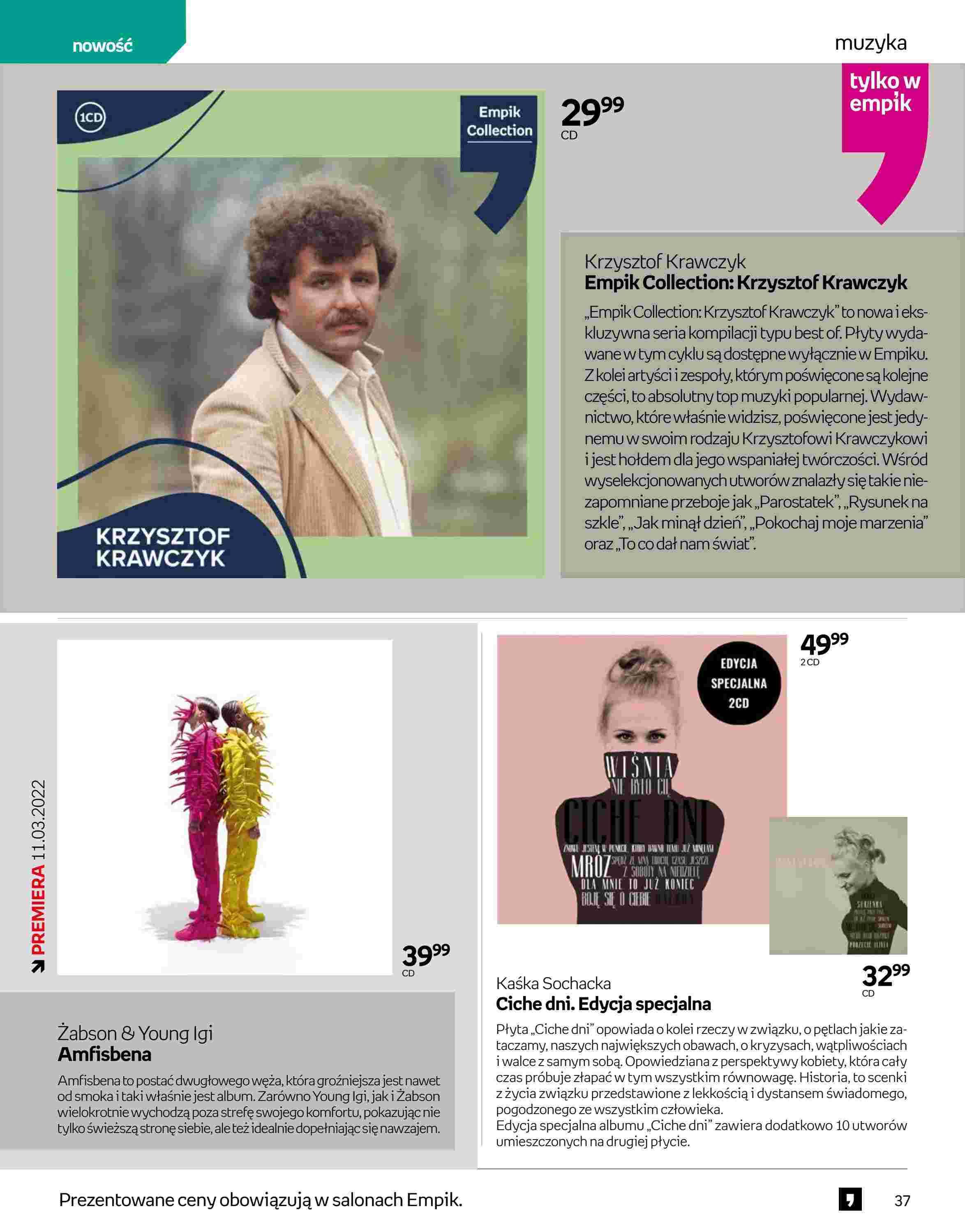 Gazetka promocyjna empik str. 37