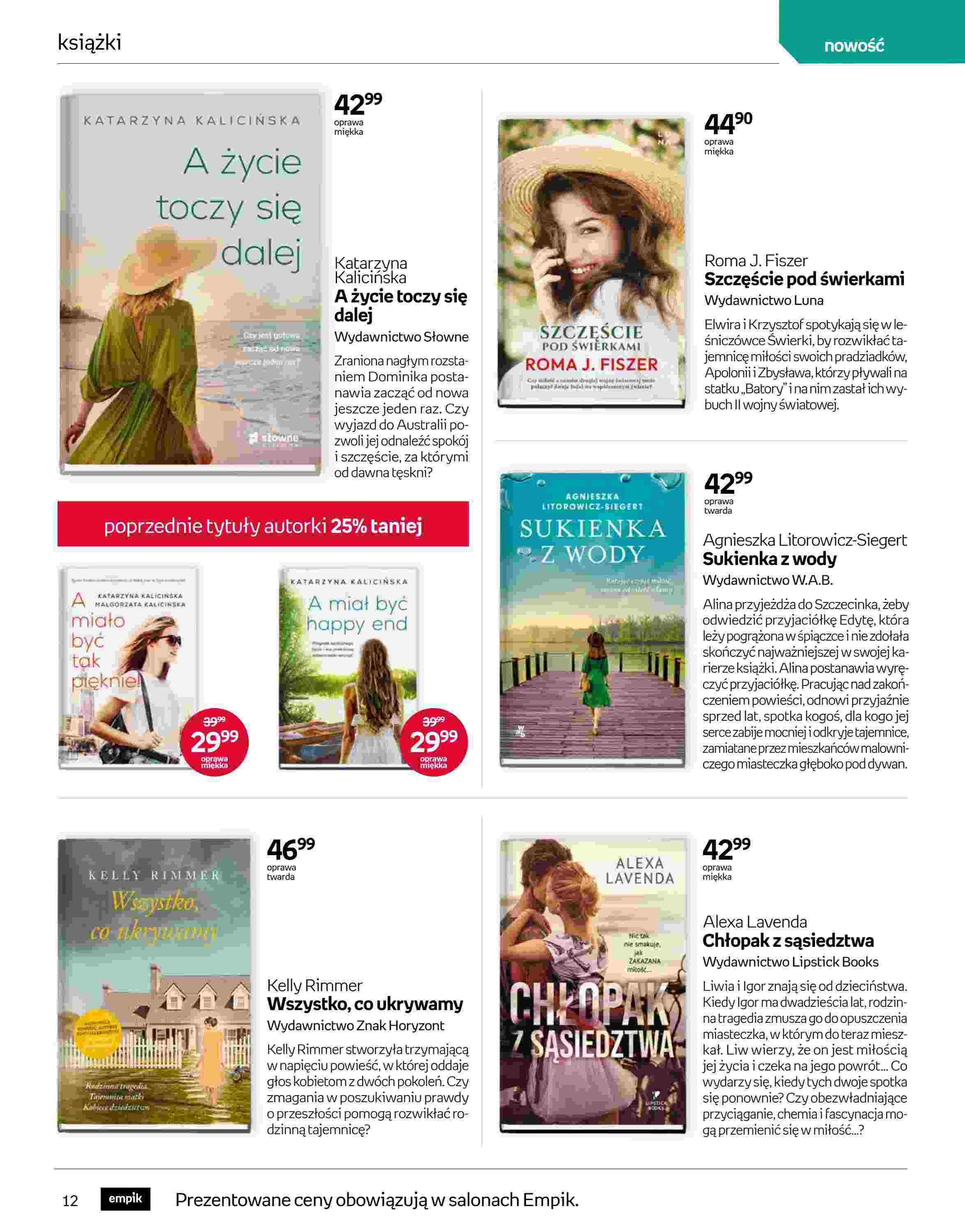 Gazetka promocyjna empik str. 12