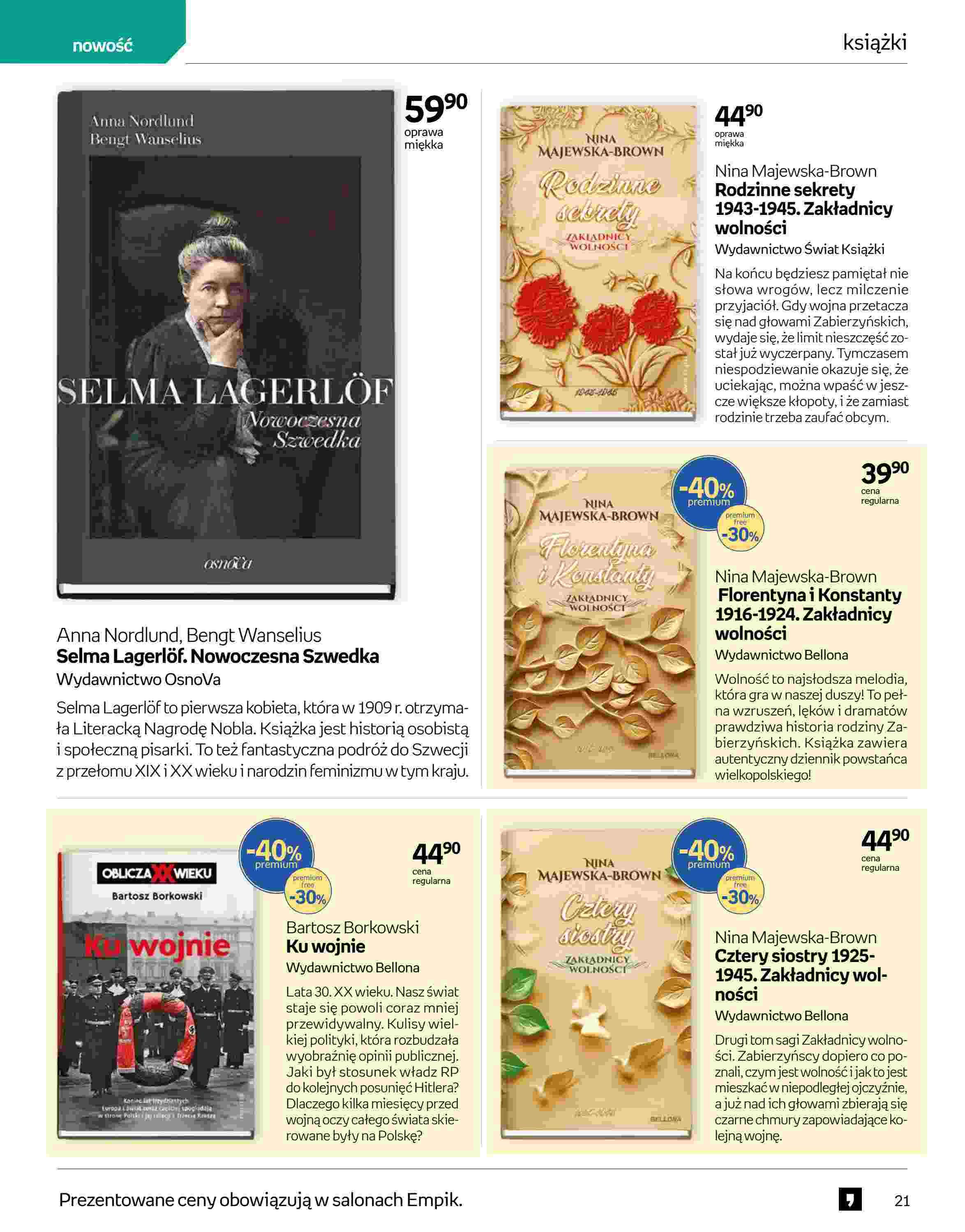 Gazetka promocyjna empik str. 21