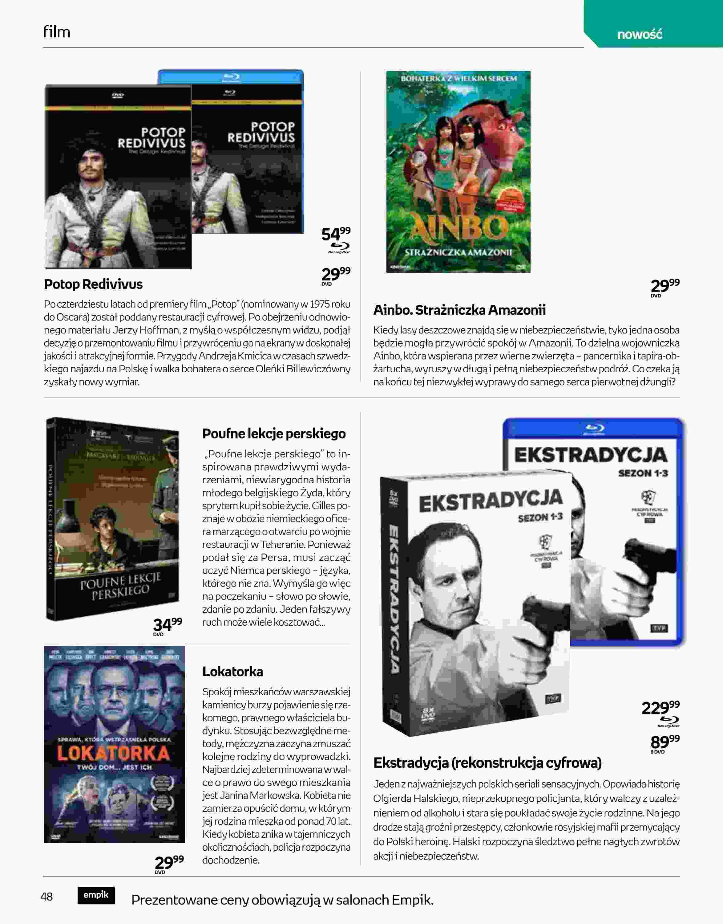 Gazetka promocyjna empik str. 48