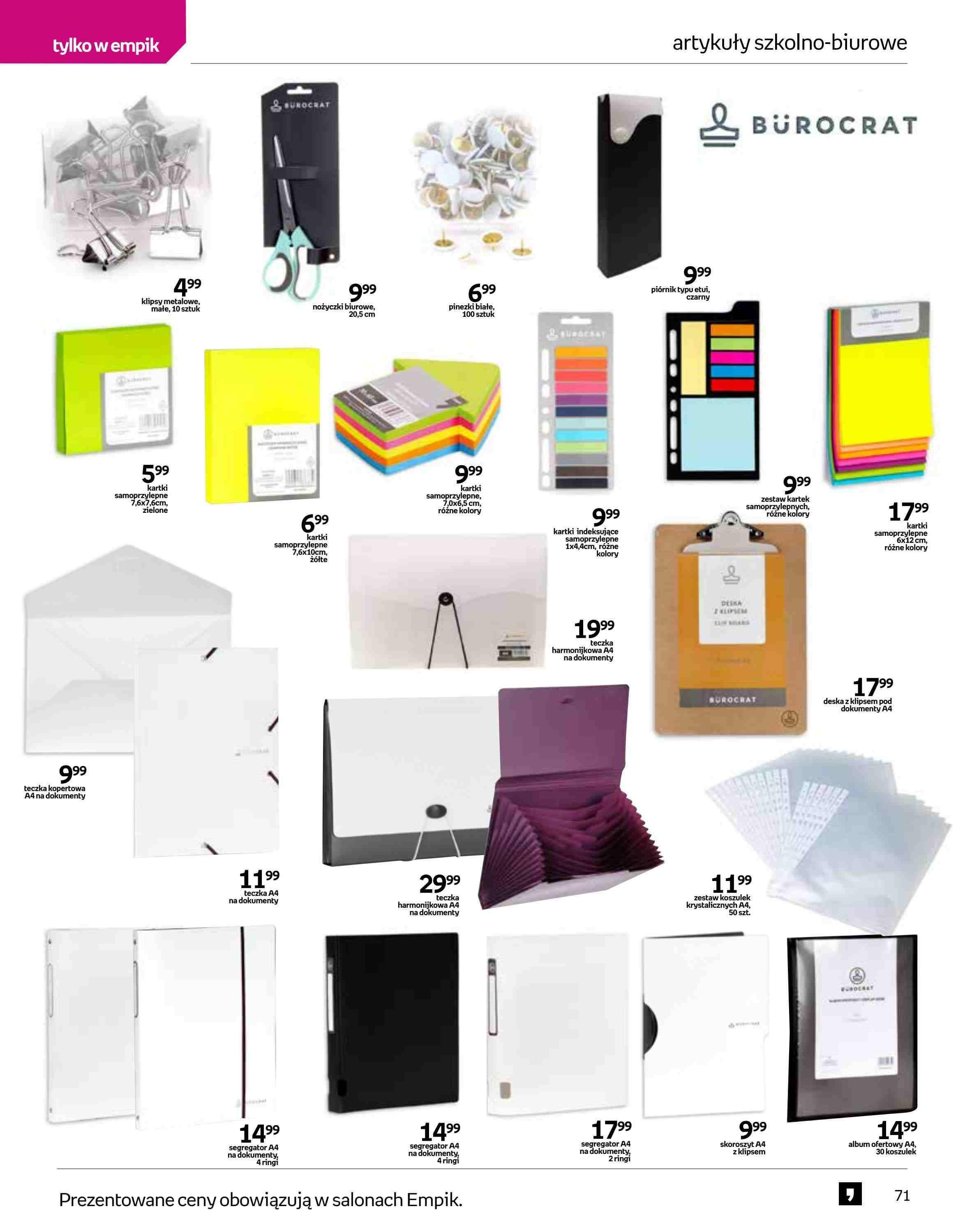 Gazetka promocyjna empik str. 71