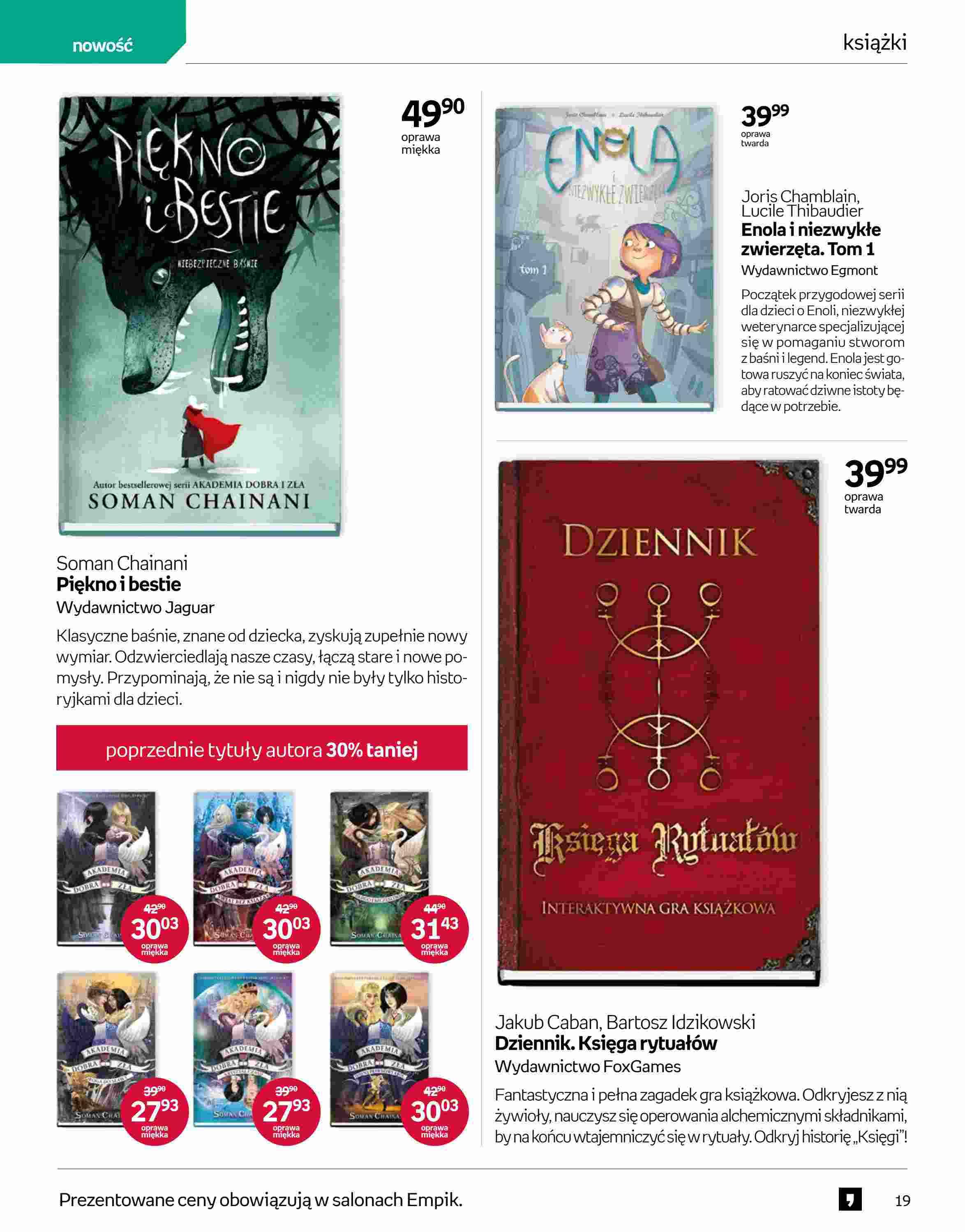Gazetka promocyjna empik str. 19