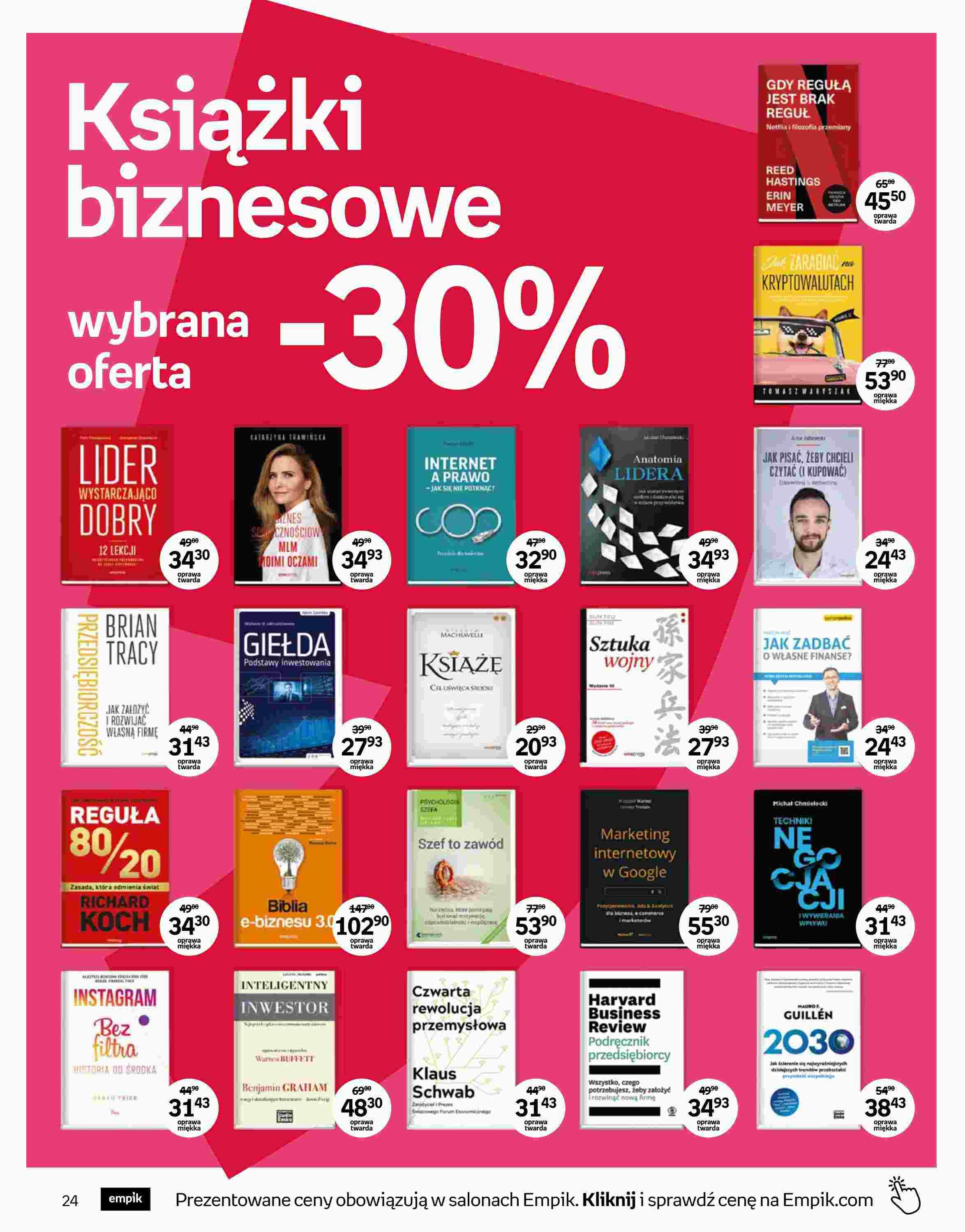 Gazetka promocyjna empik str. 24
