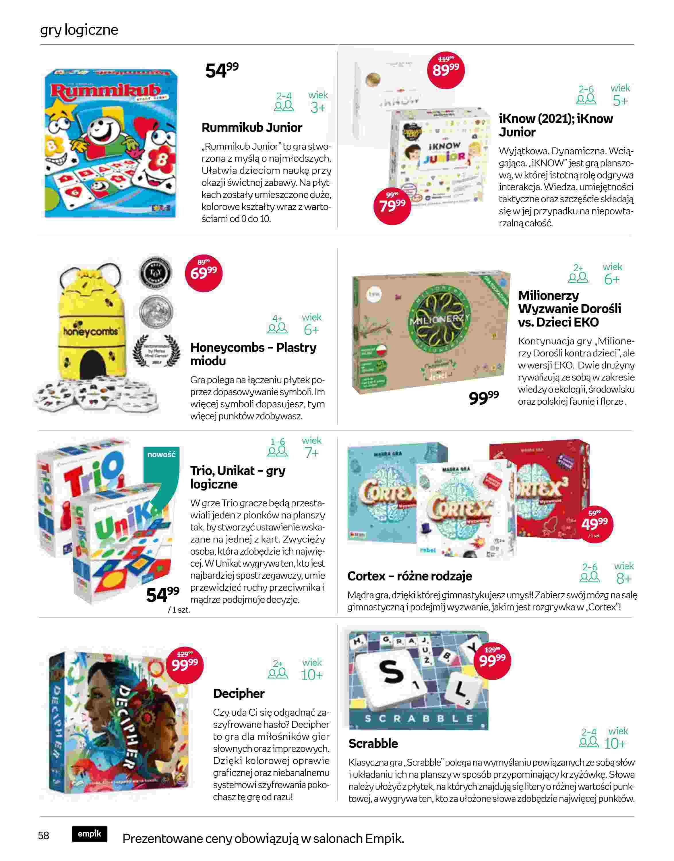 Gazetka promocyjna empik str. 58