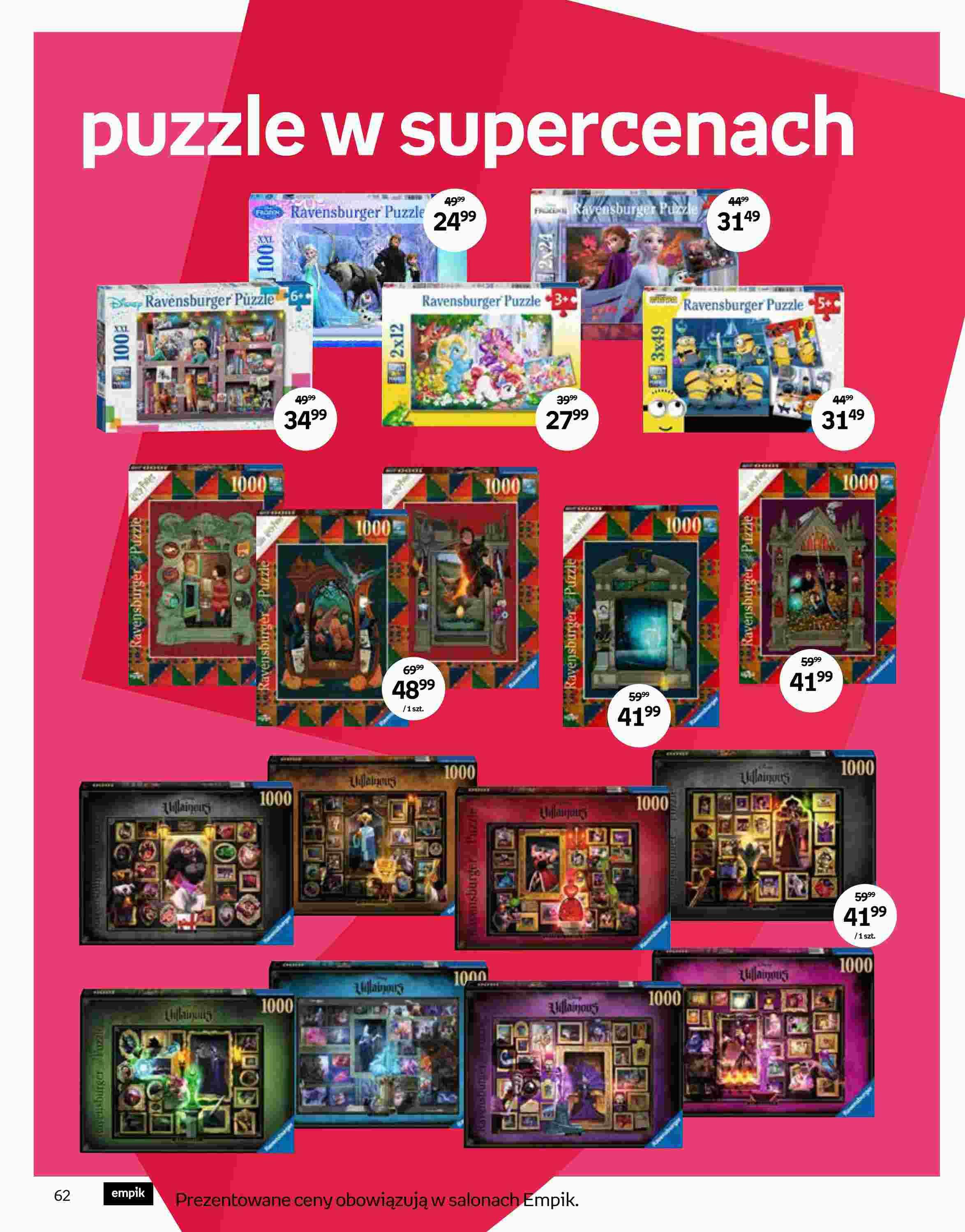 Gazetka promocyjna empik str. 62