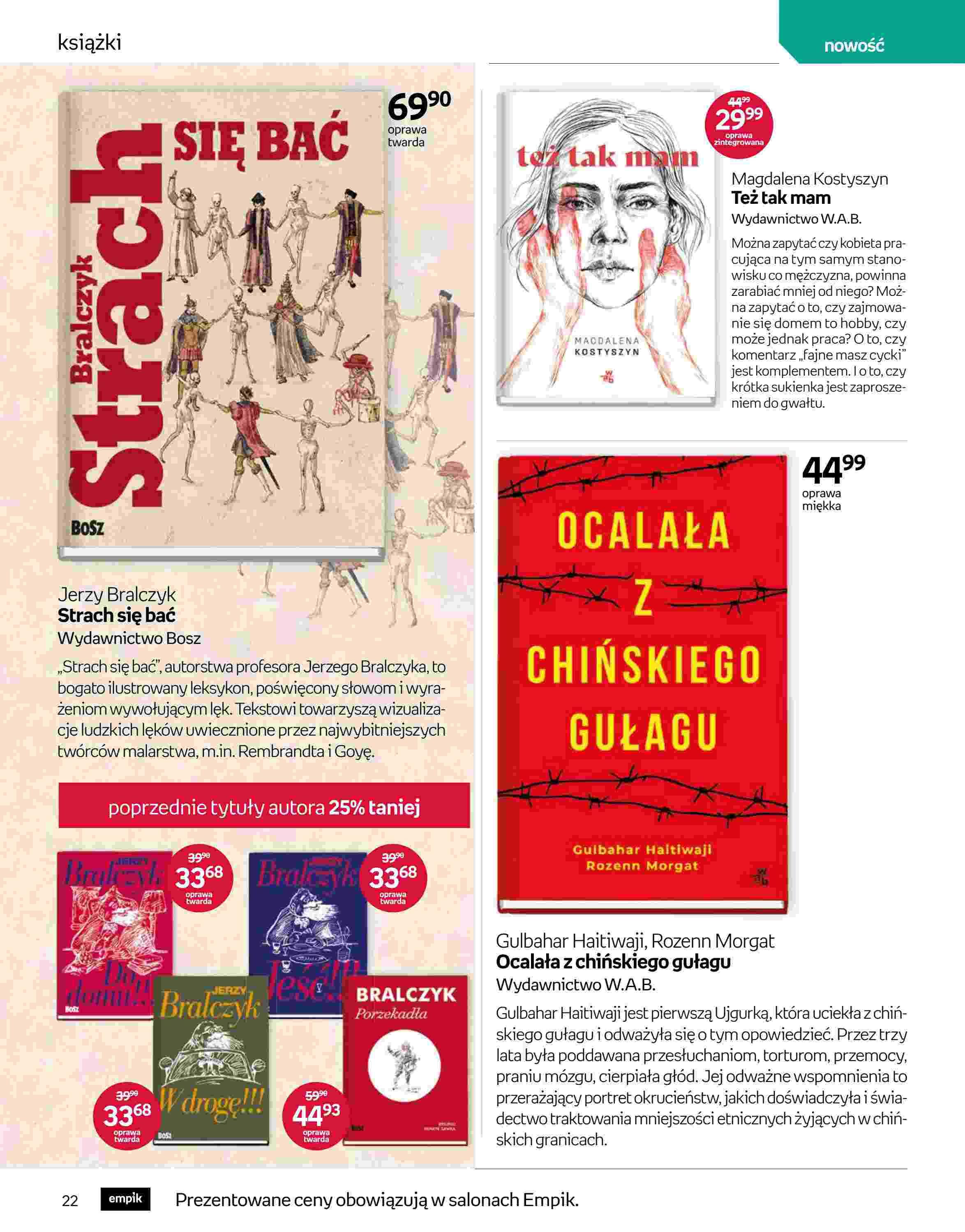 Gazetka promocyjna empik str. 22