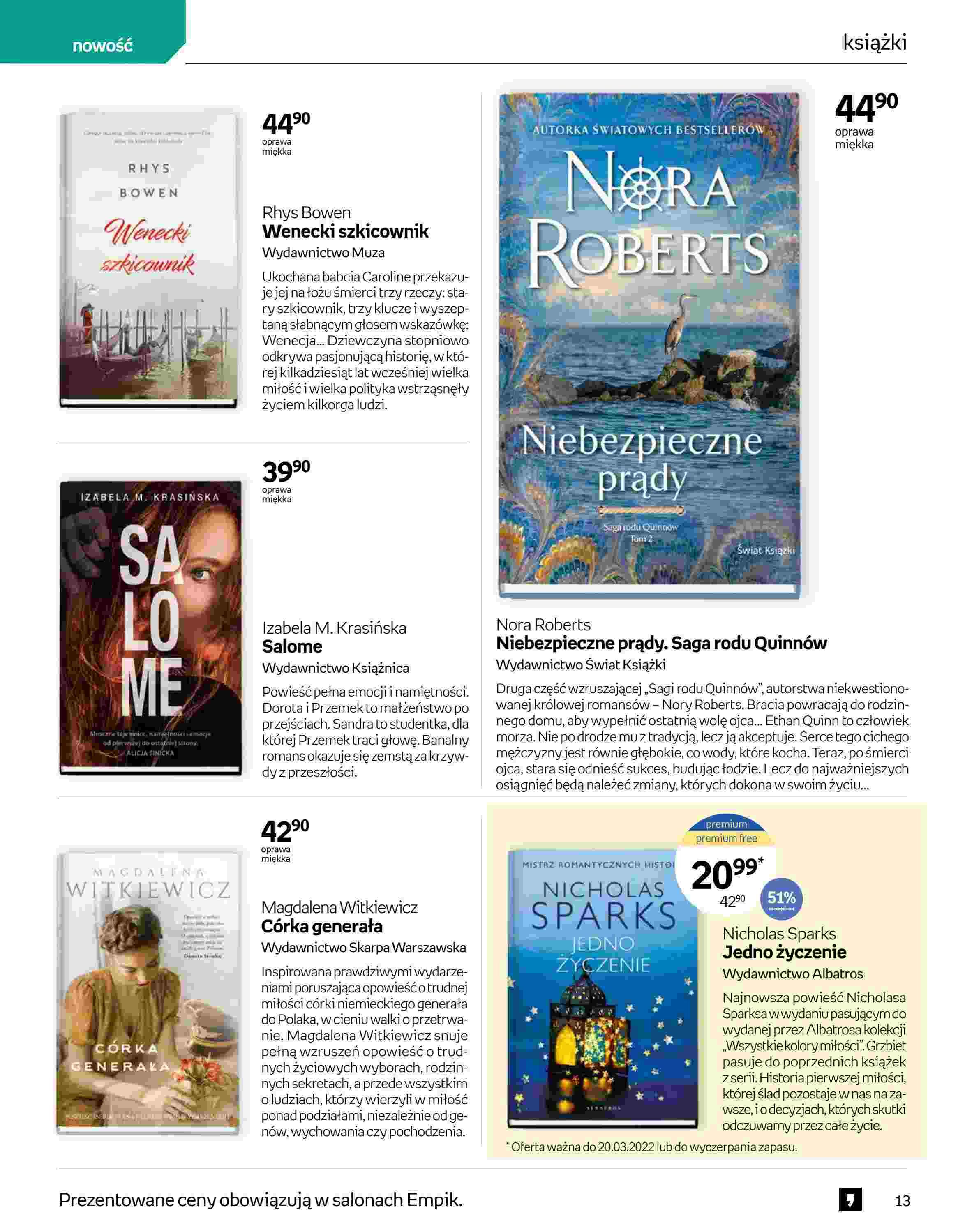 Gazetka promocyjna empik str. 13