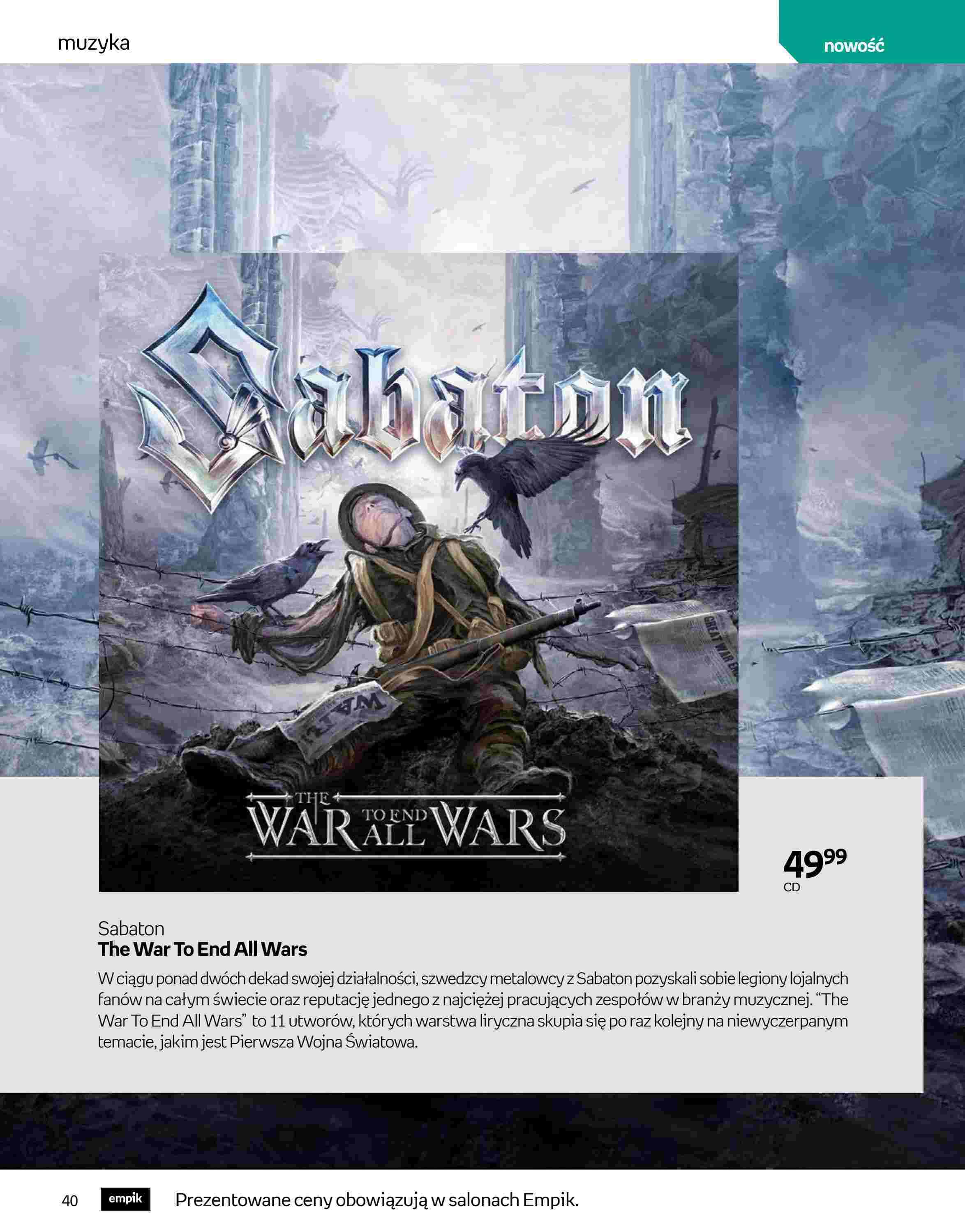 Gazetka promocyjna empik str. 40