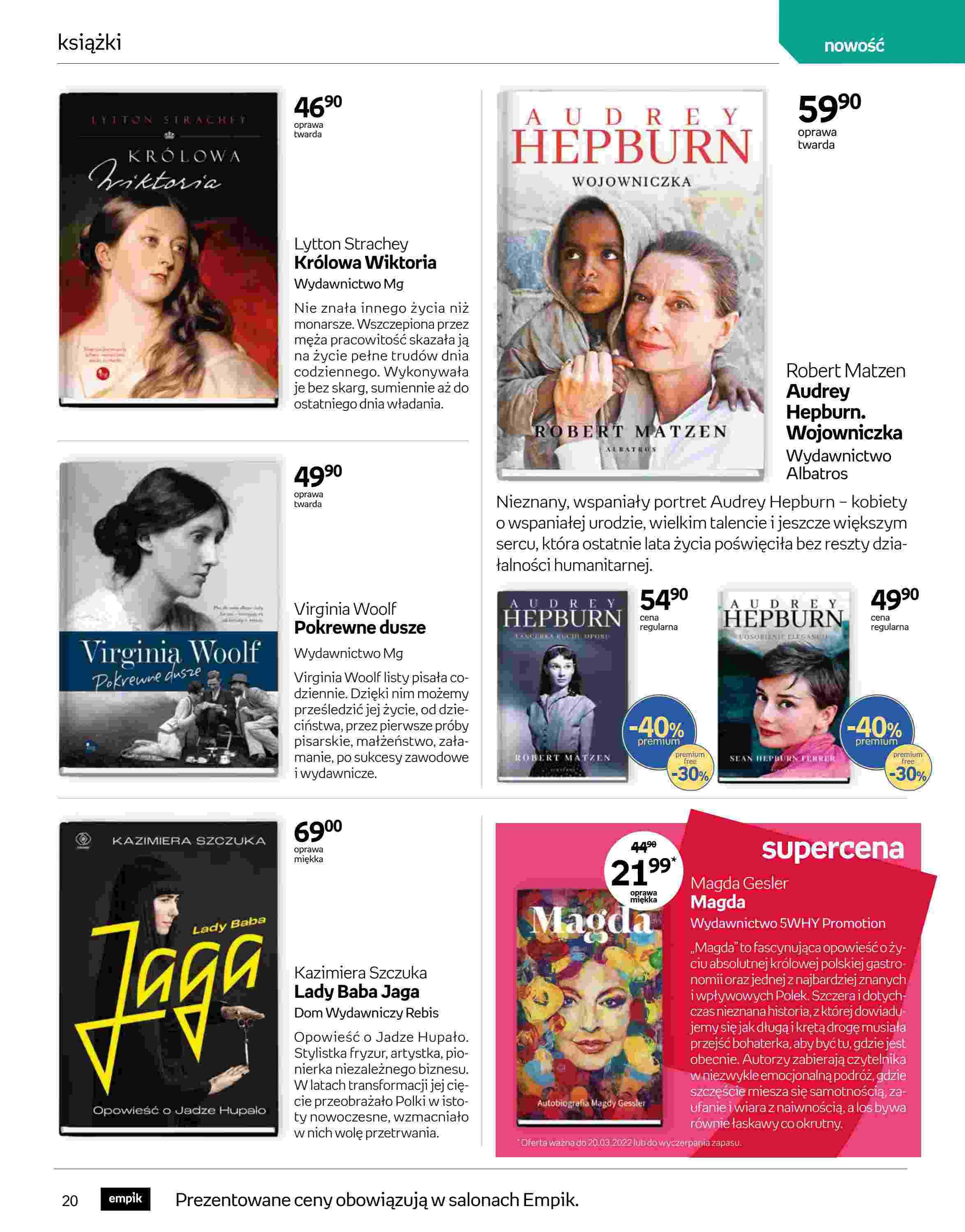 Gazetka promocyjna empik str. 20