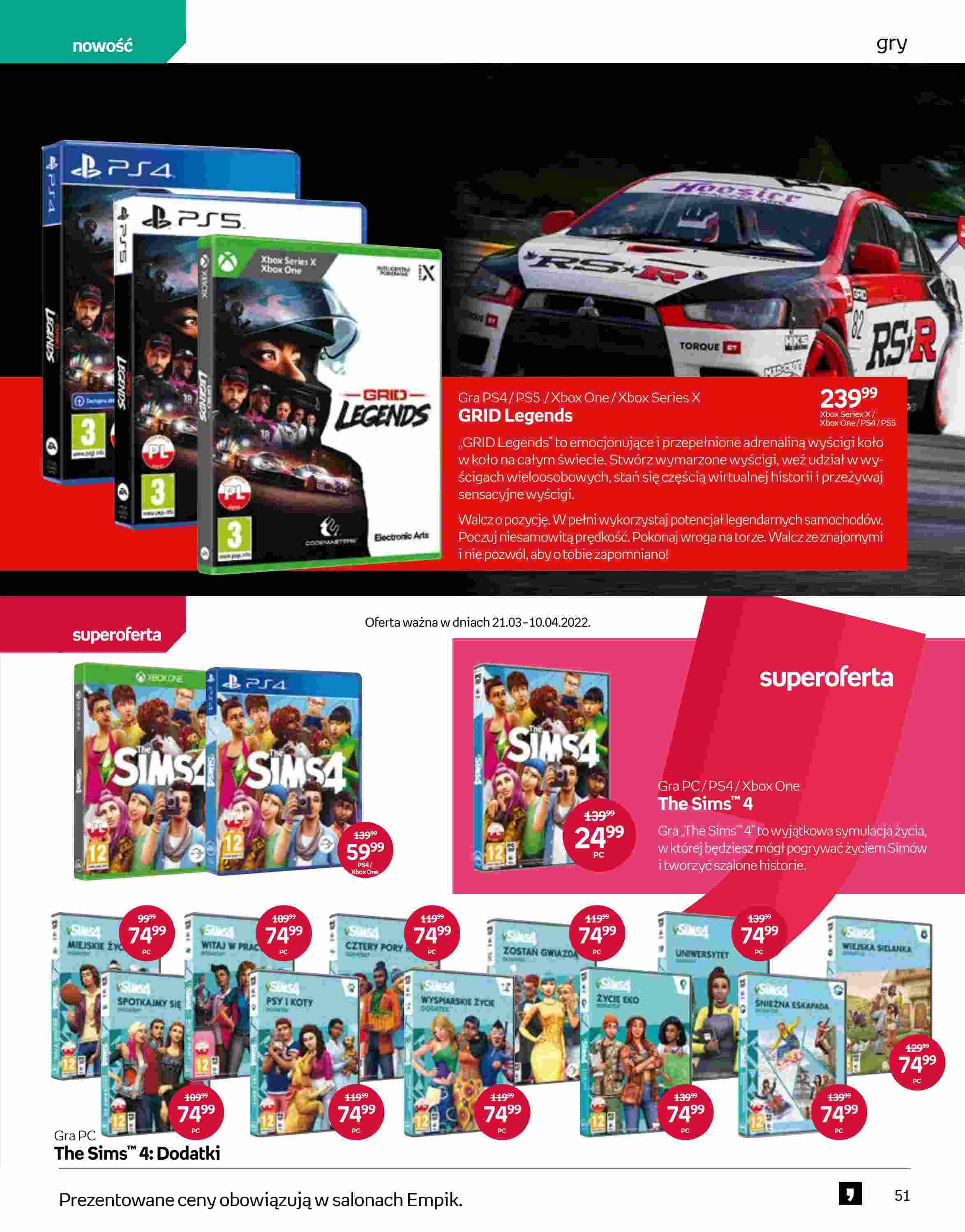 Gazetka promocyjna empik str. 51