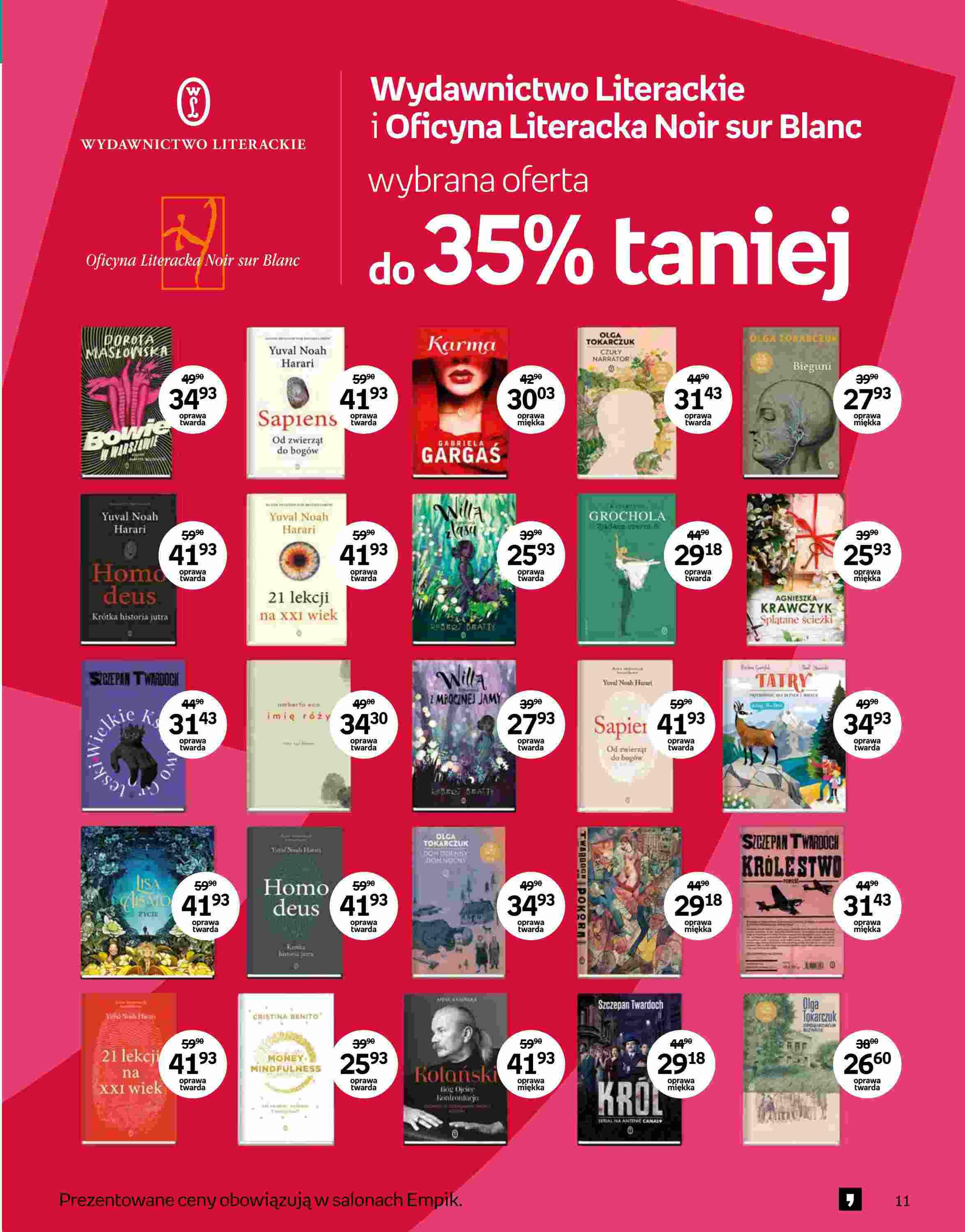 Gazetka promocyjna empik str. 11