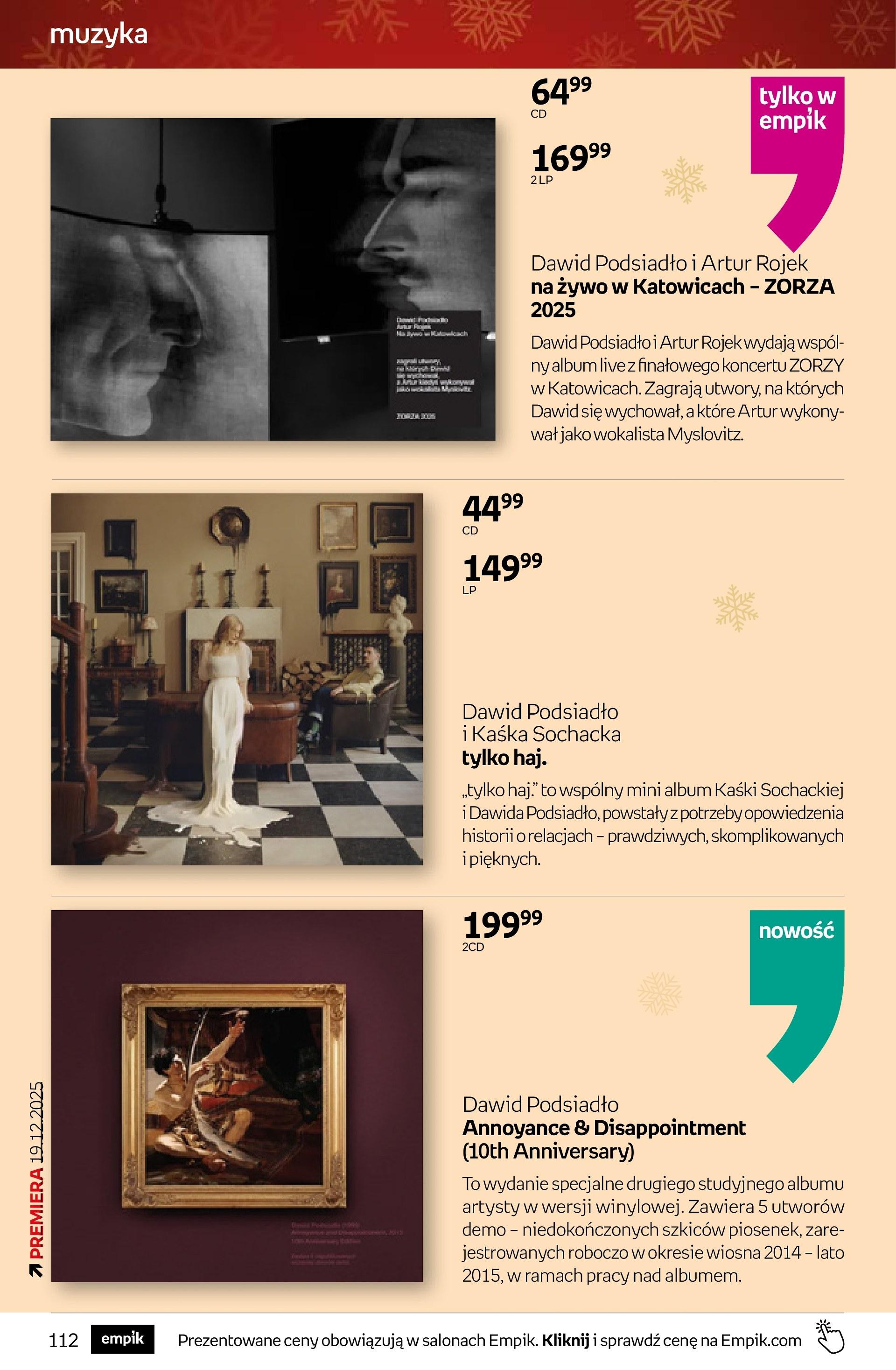 Gazetka promocyjna empik str. 112