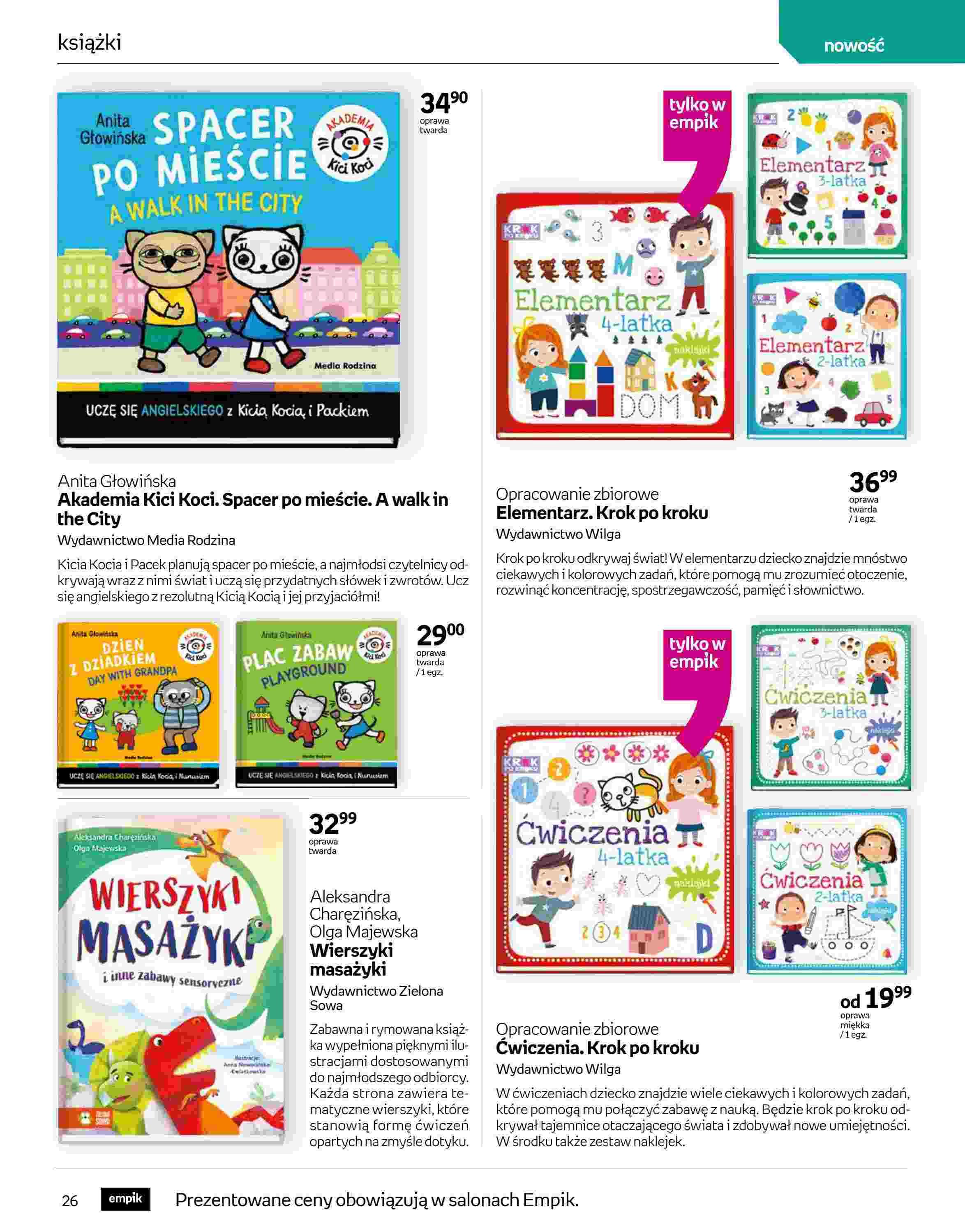 Gazetka promocyjna empik str. 26