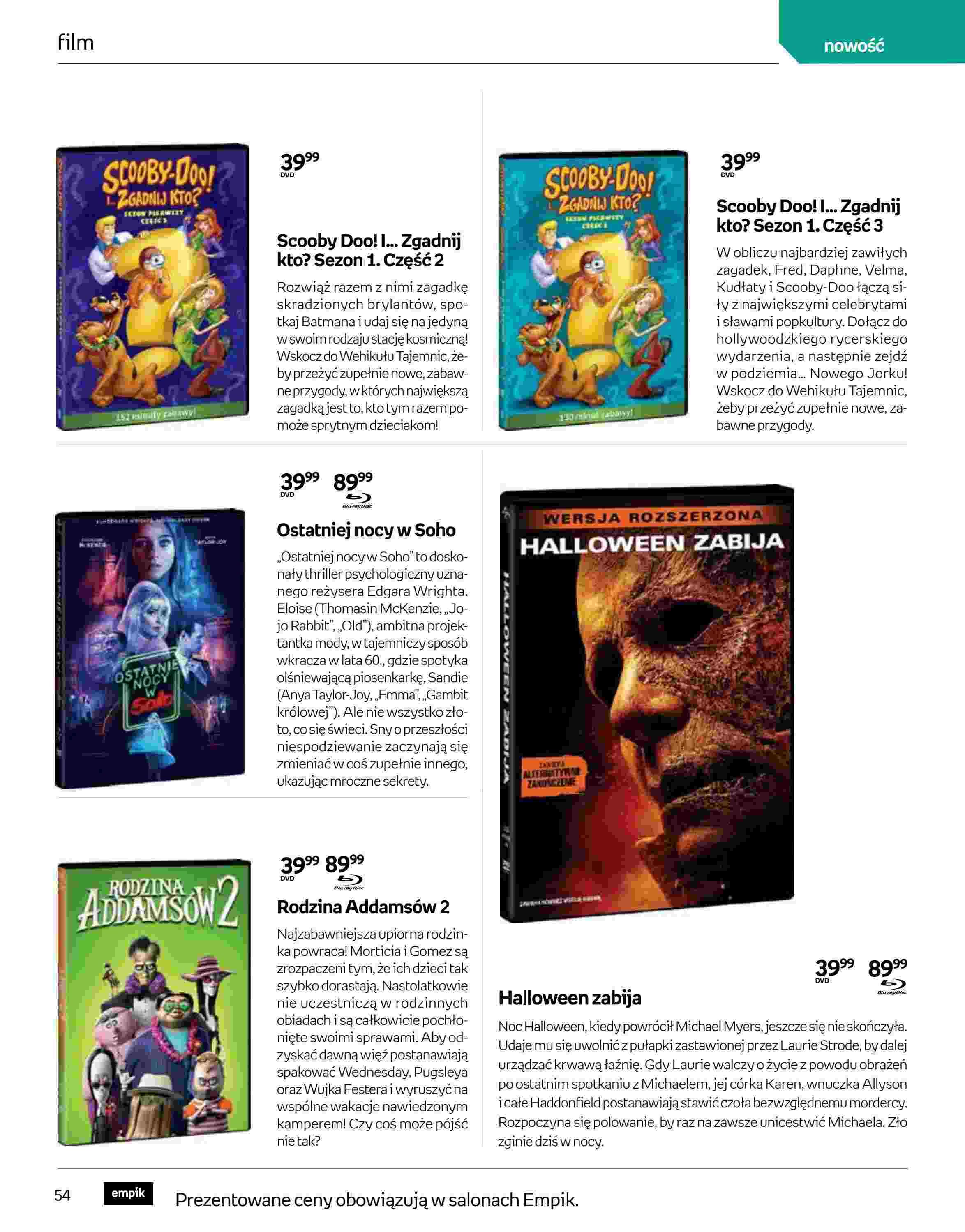 Gazetka promocyjna empik str. 54