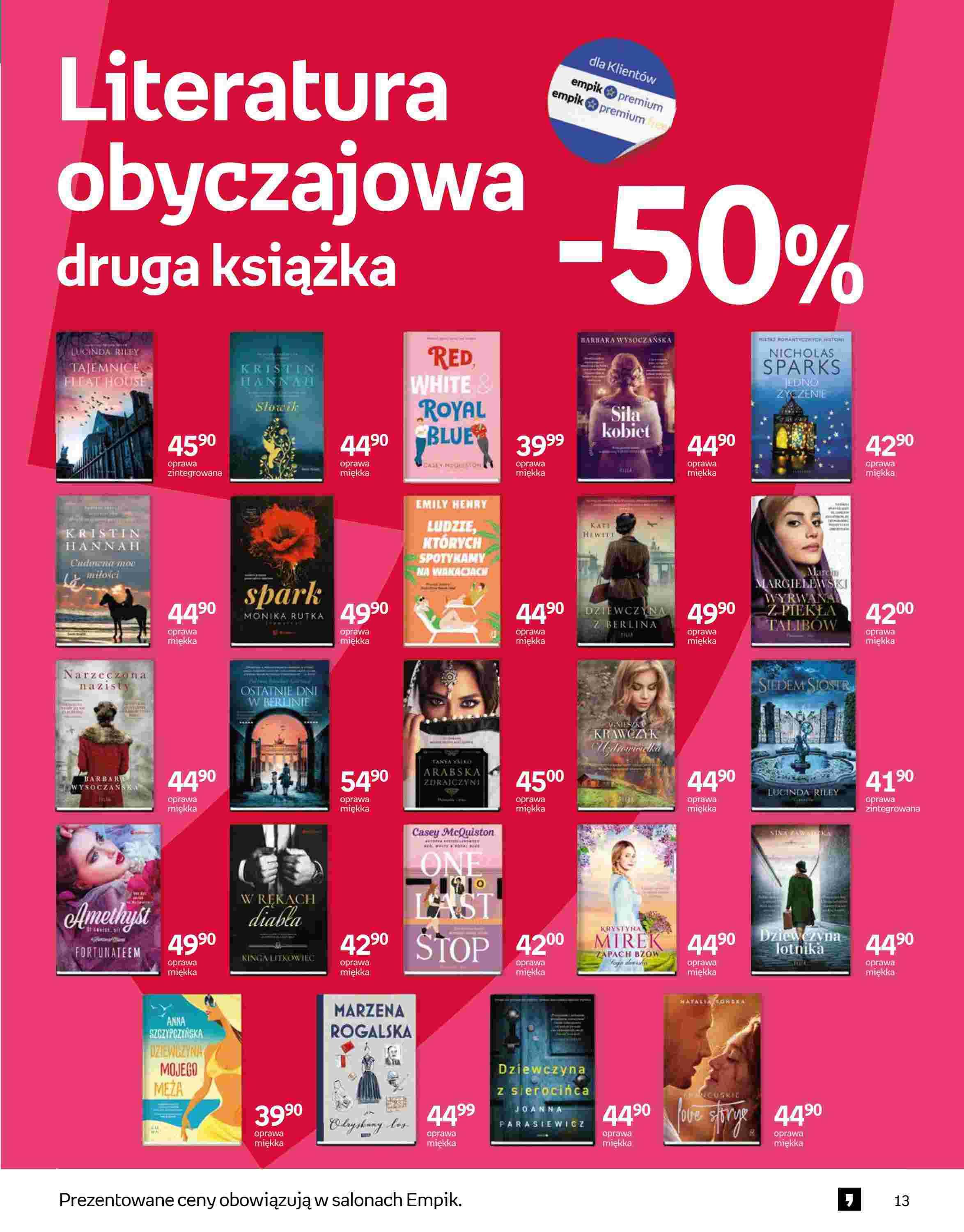 Gazetka promocyjna empik str. 13
