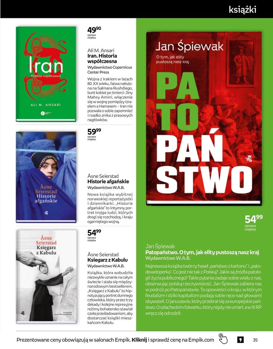 Gazetka promocyjna empik str. 35