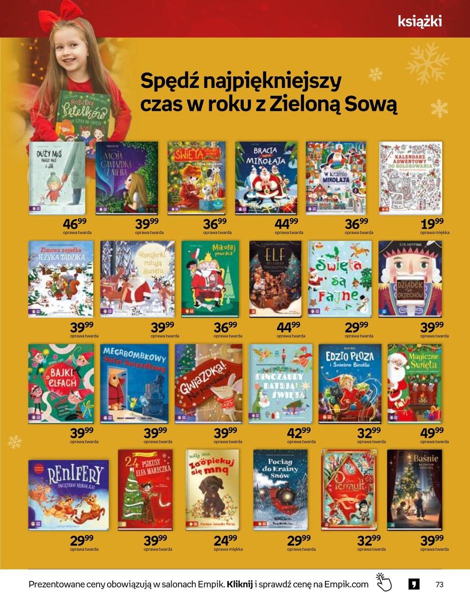 Gazetka promocyjna empik str. 73