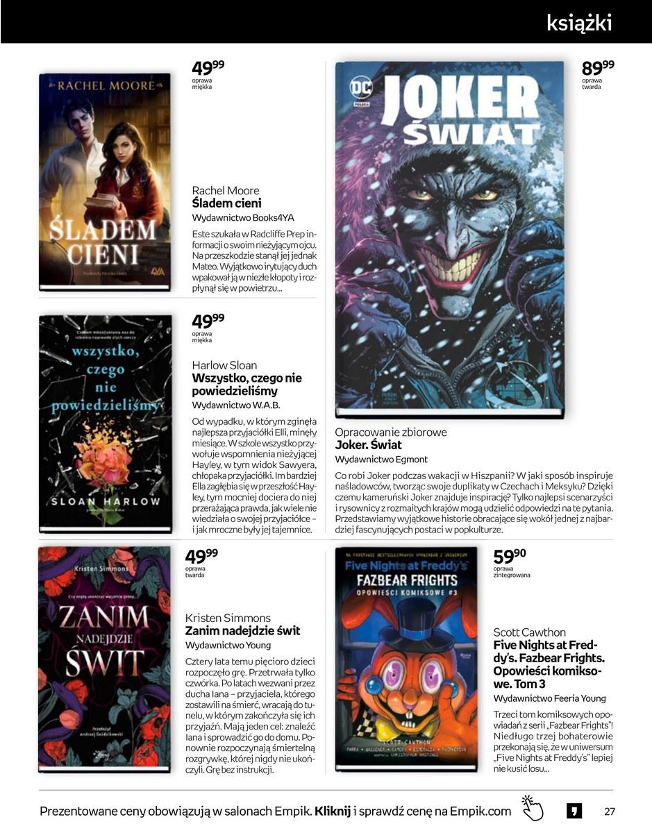 Gazetka promocyjna empik str. 27