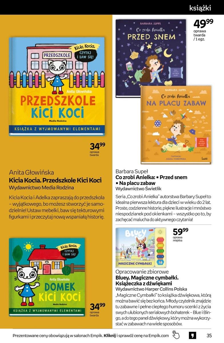 Gazetka promocyjna empik str. 35