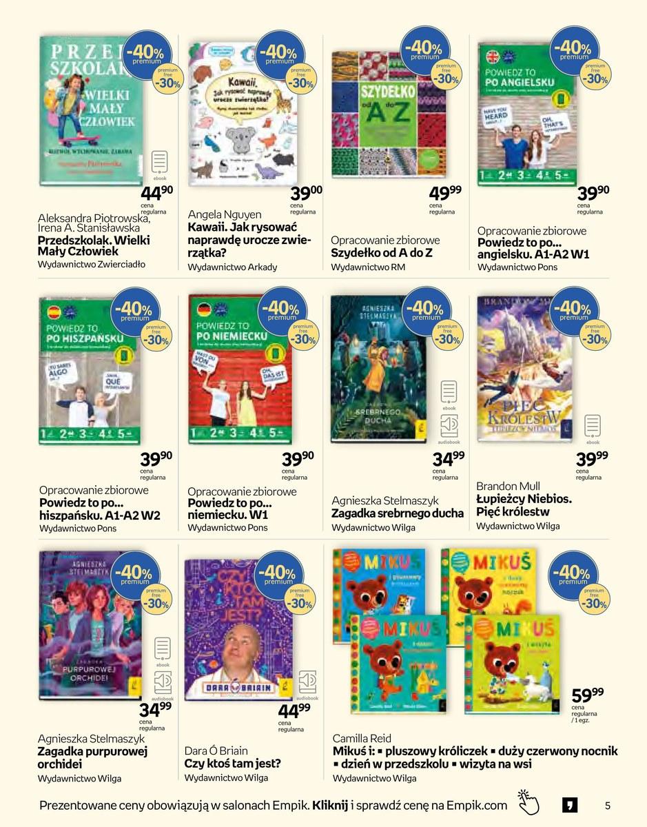 Gazetka promocyjna empik str. 5