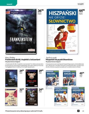Gazetka promocyjna empik str. 21