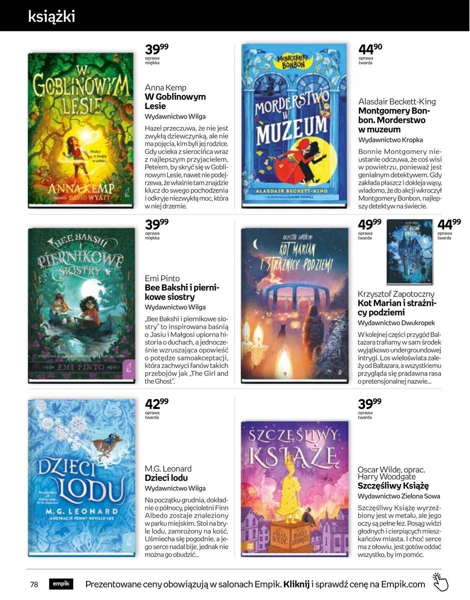 Gazetka promocyjna empik str. 78