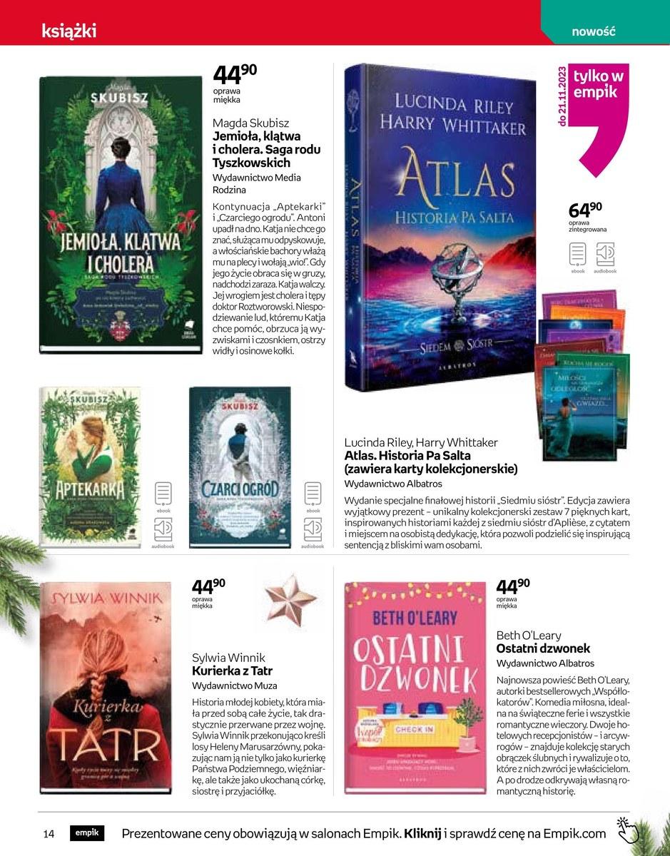 Gazetka promocyjna empik str. 14