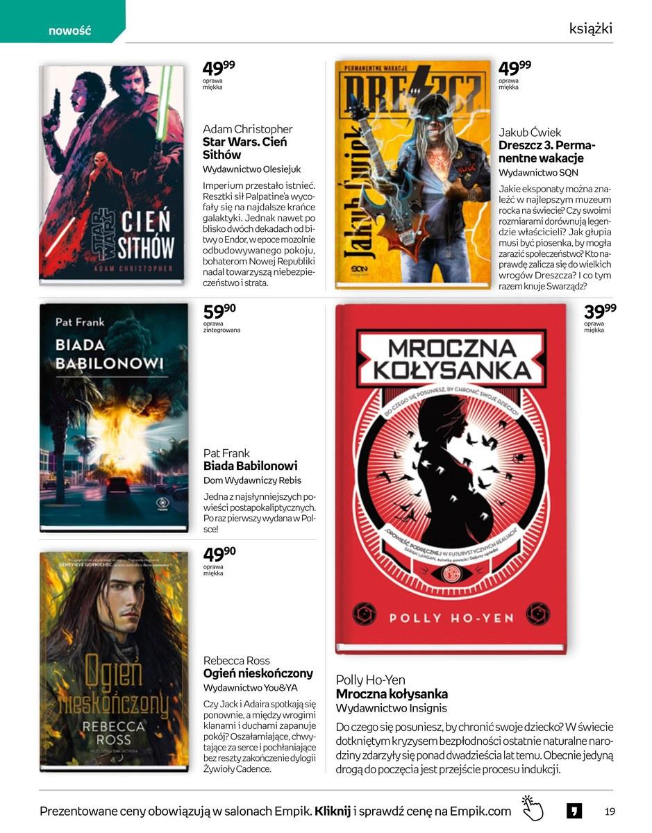 Gazetka promocyjna empik str. 19