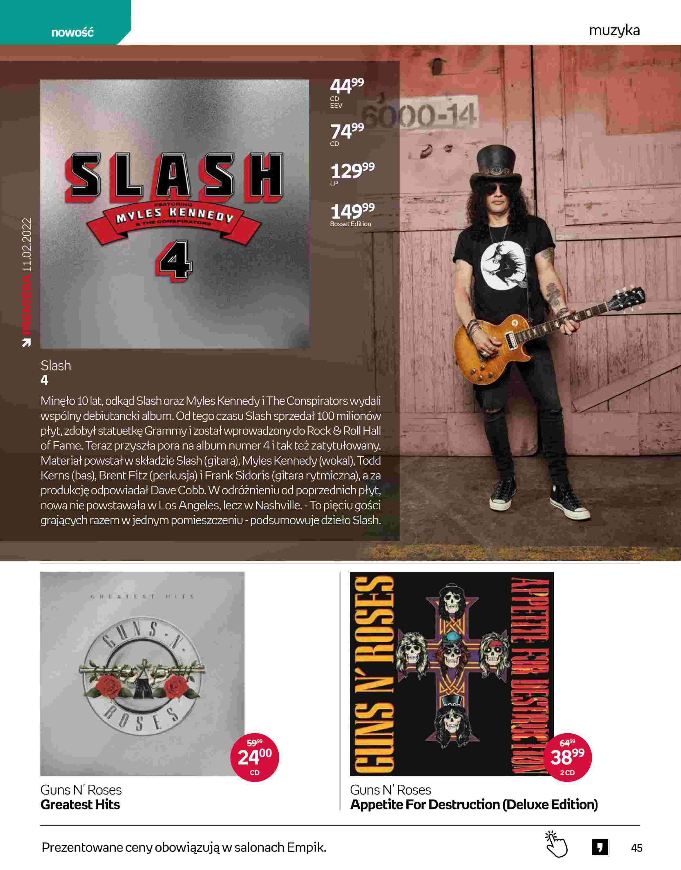 Gazetka promocyjna empik str. 45