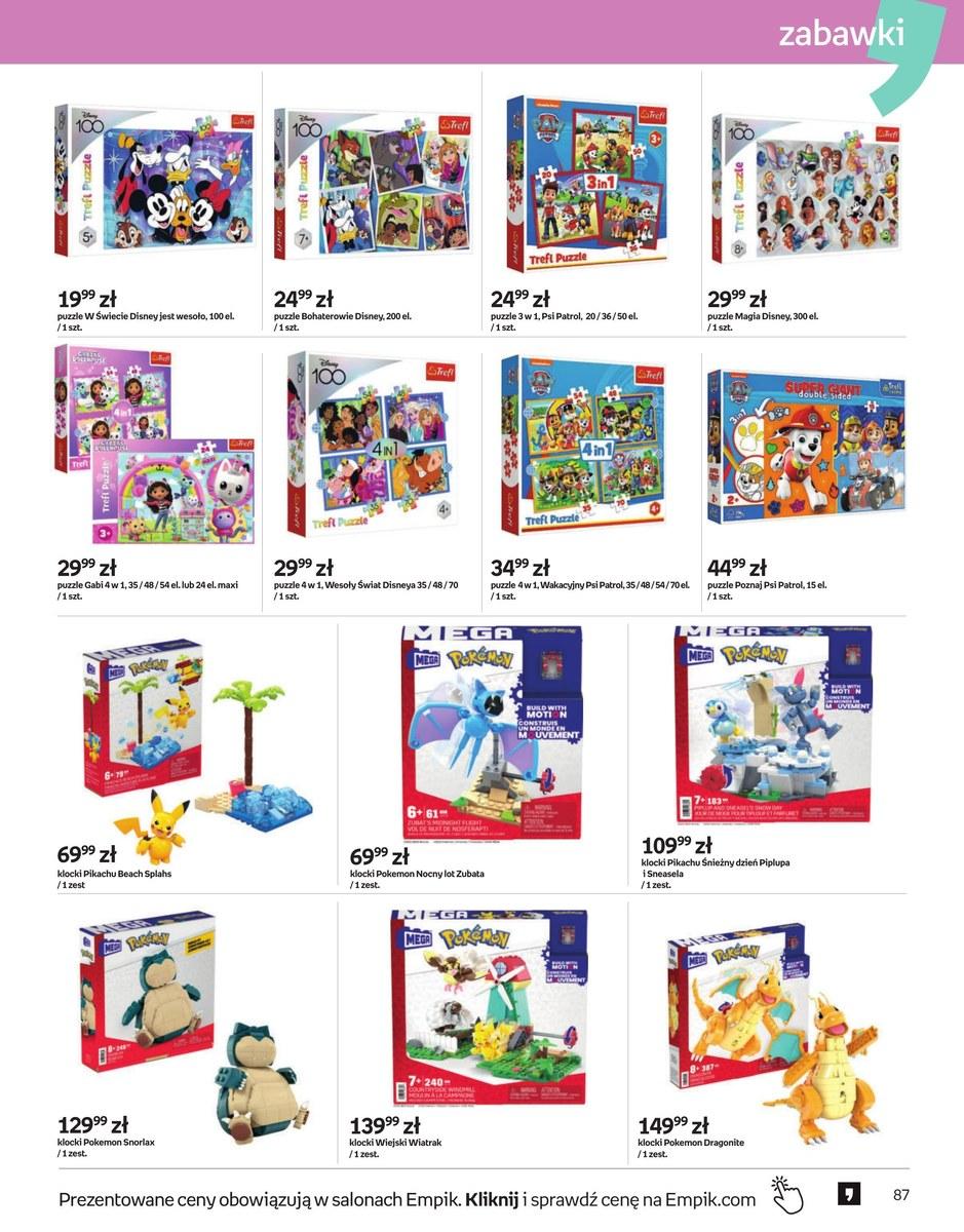Gazetka promocyjna empik str. 87
