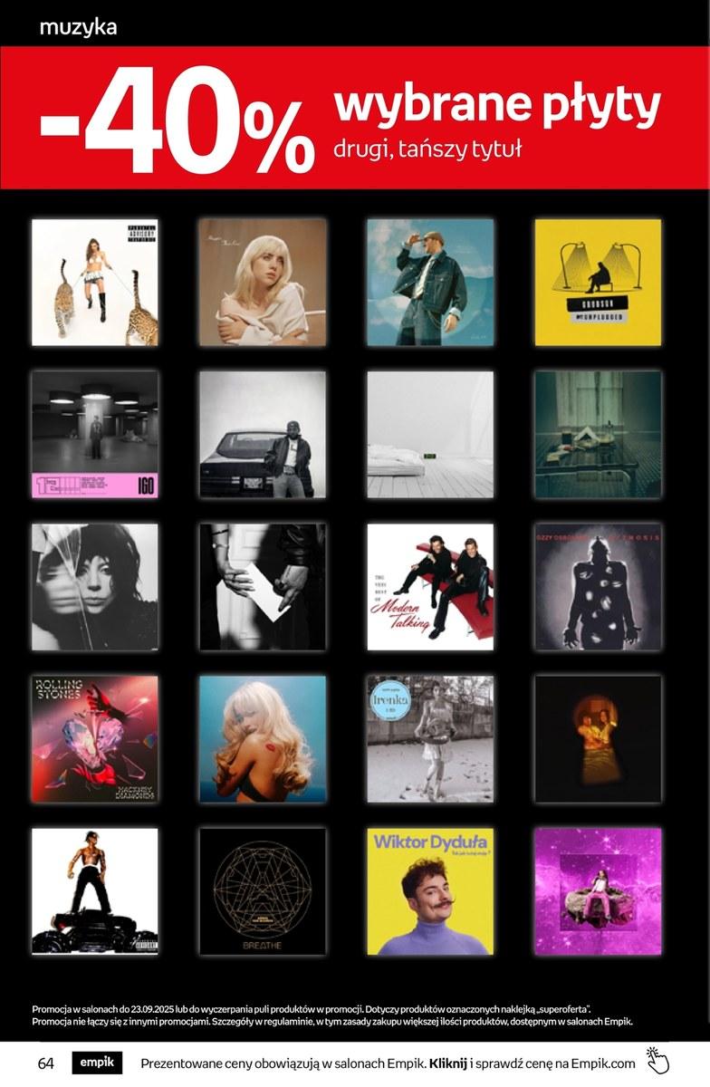 Gazetka promocyjna empik str. 64