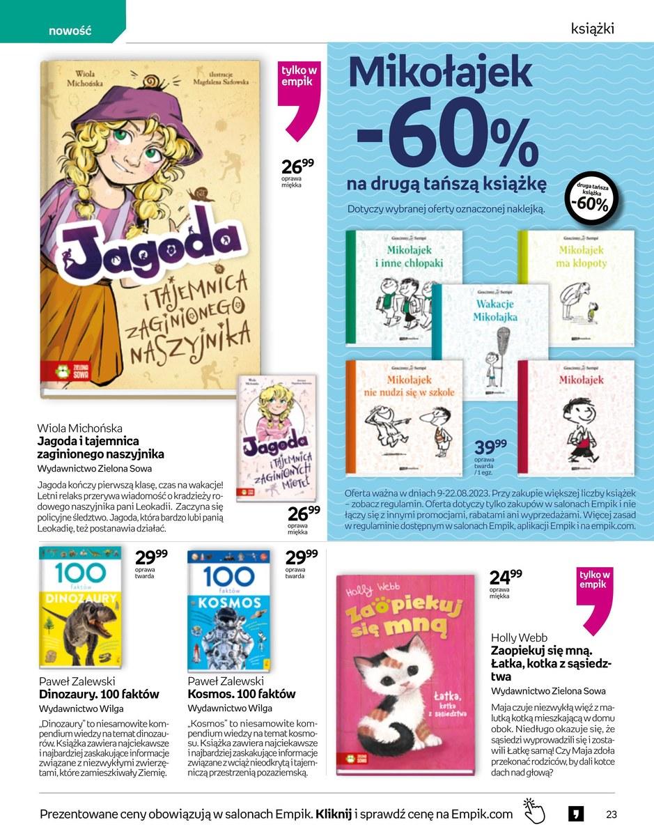 Gazetka promocyjna empik str. 23