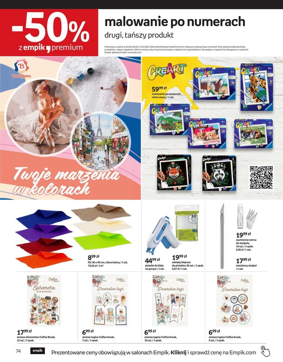 Gazetka promocyjna empik str. 74