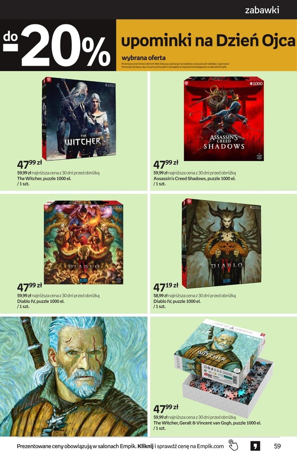 Gazetka promocyjna empik str. 59