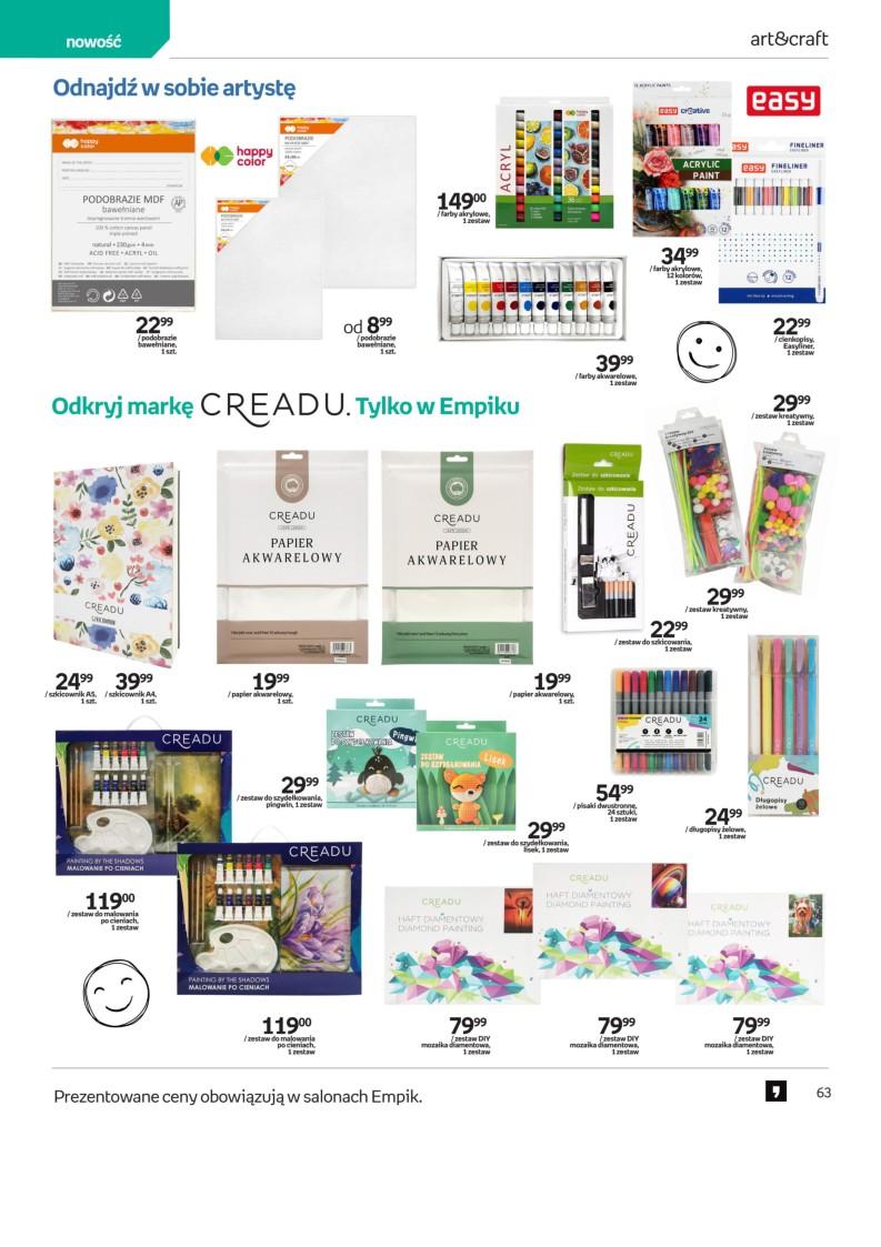 Gazetka promocyjna empik str. 63