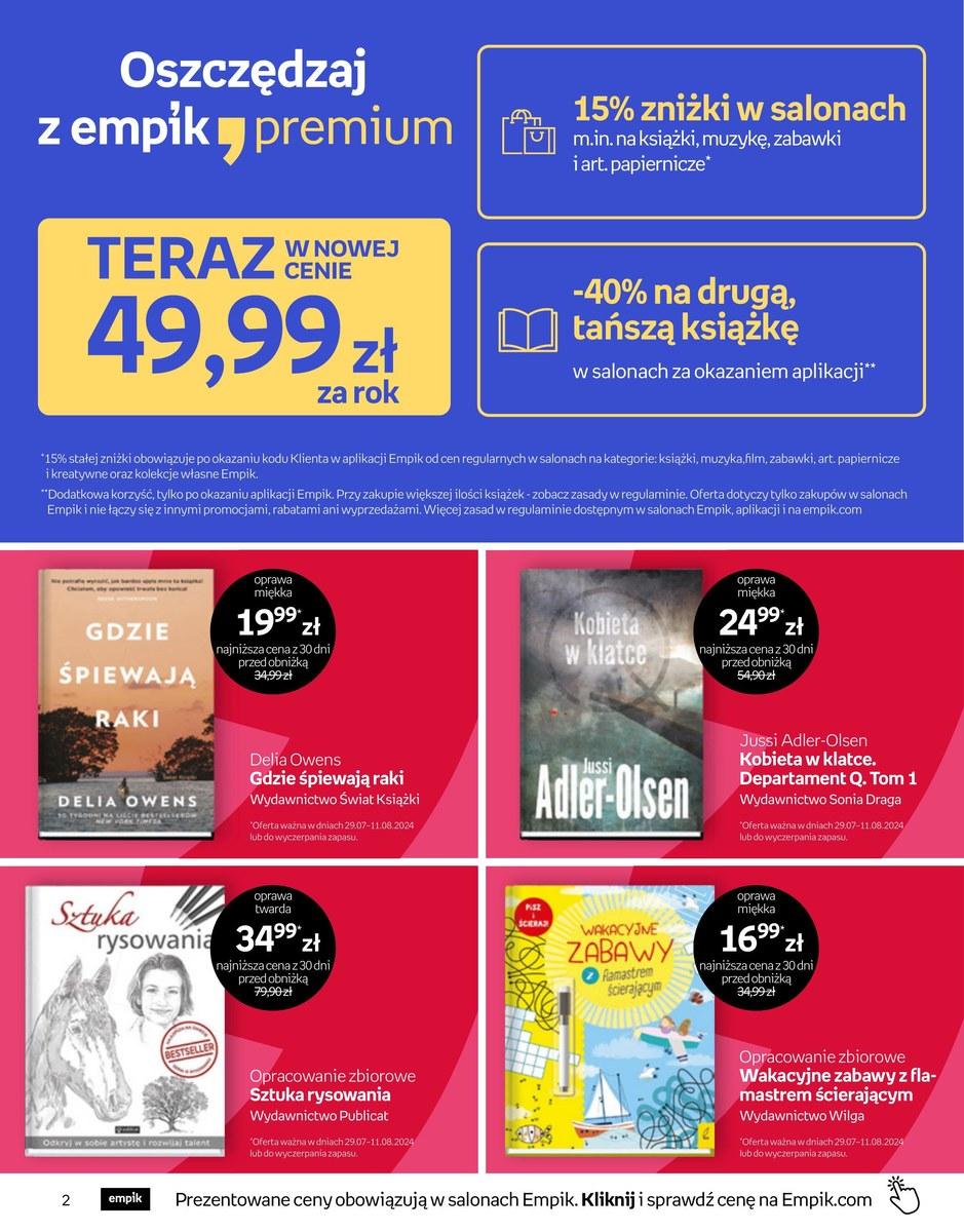Gazetka promocyjna empik str. 2
