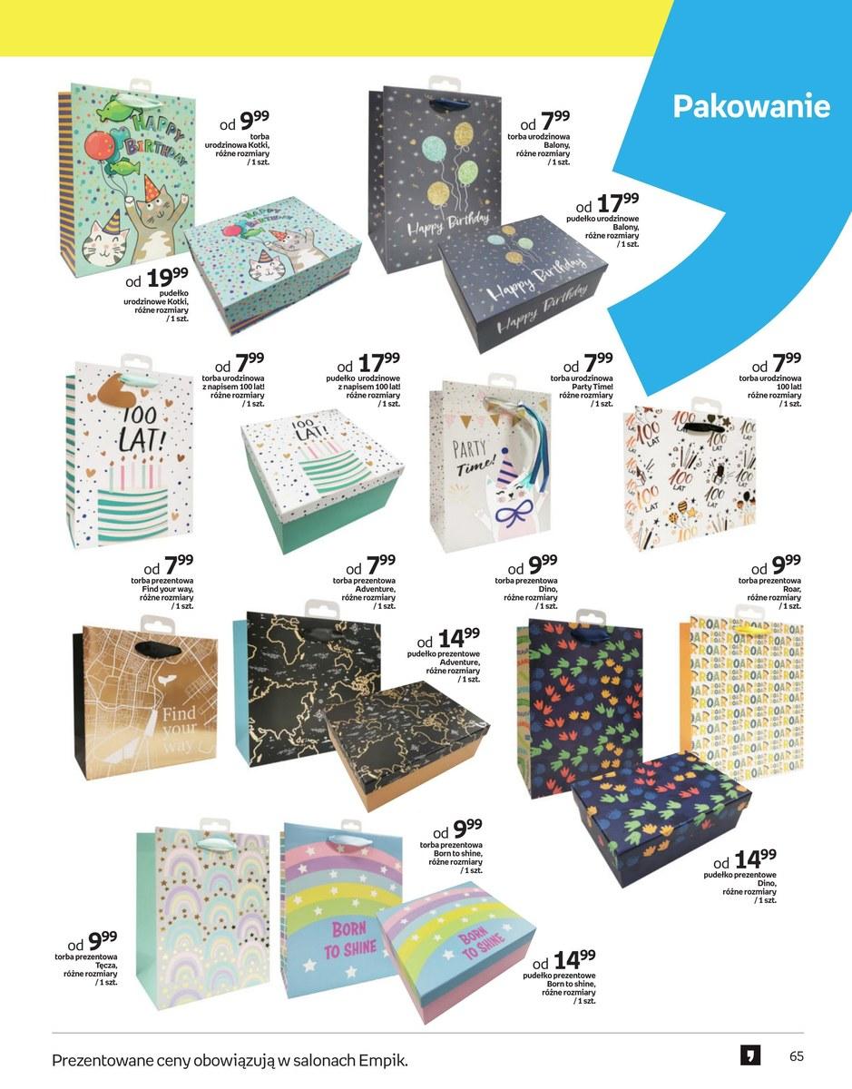 Gazetka promocyjna empik str. 65