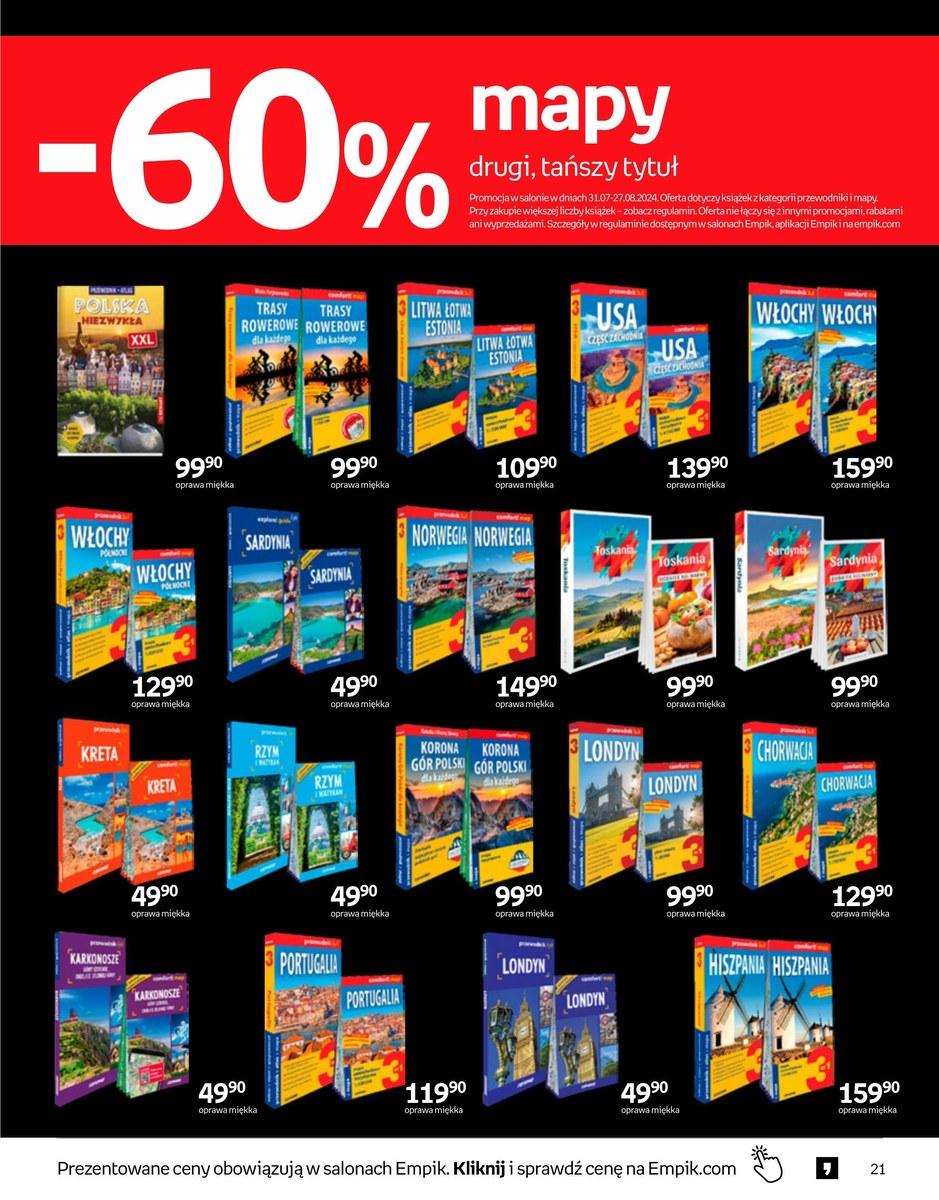 Gazetka promocyjna empik str. 21
