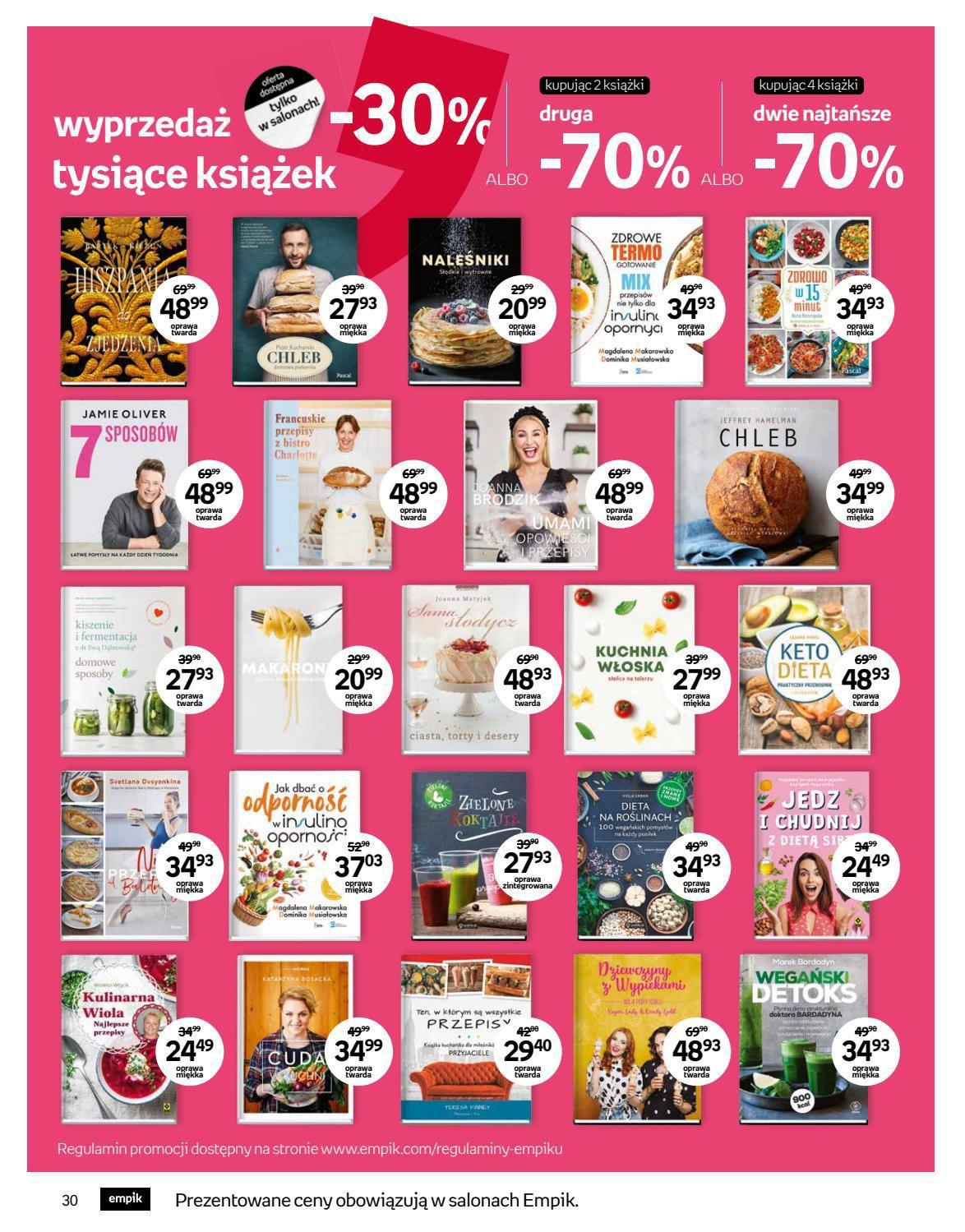 Gazetka promocyjna empik str. 30