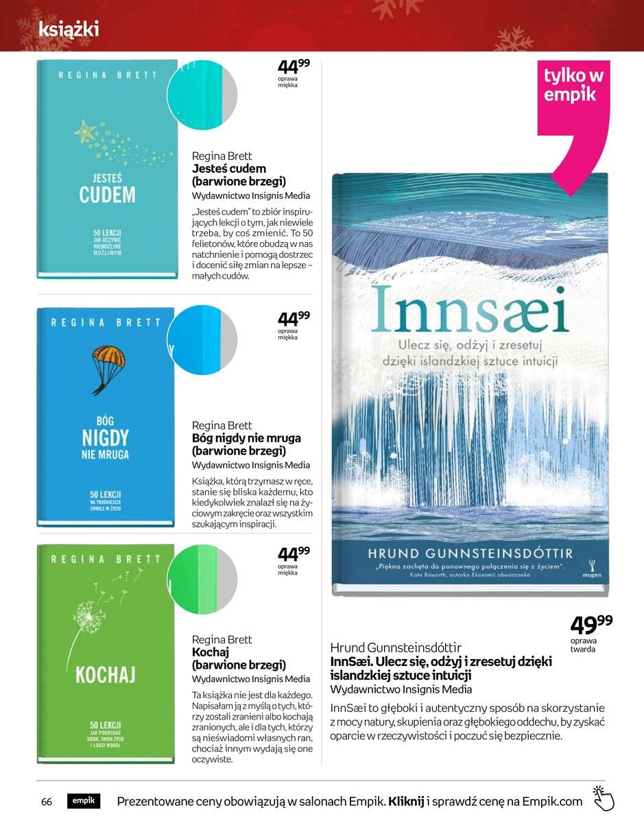 Gazetka promocyjna empik str. 66