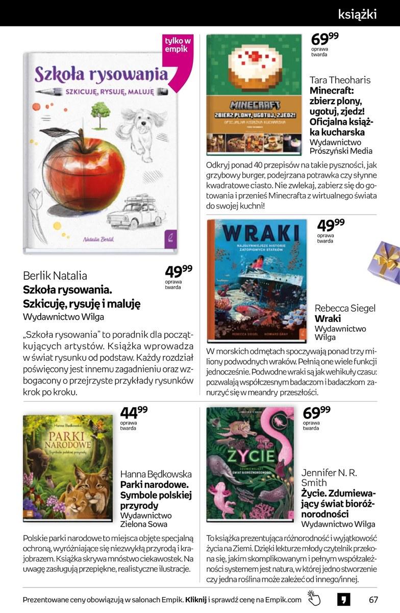 Gazetka promocyjna empik str. 67