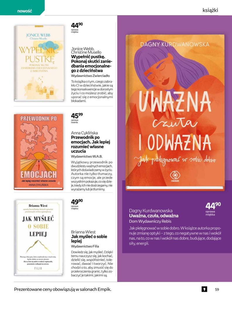 Gazetka promocyjna empik str. 59