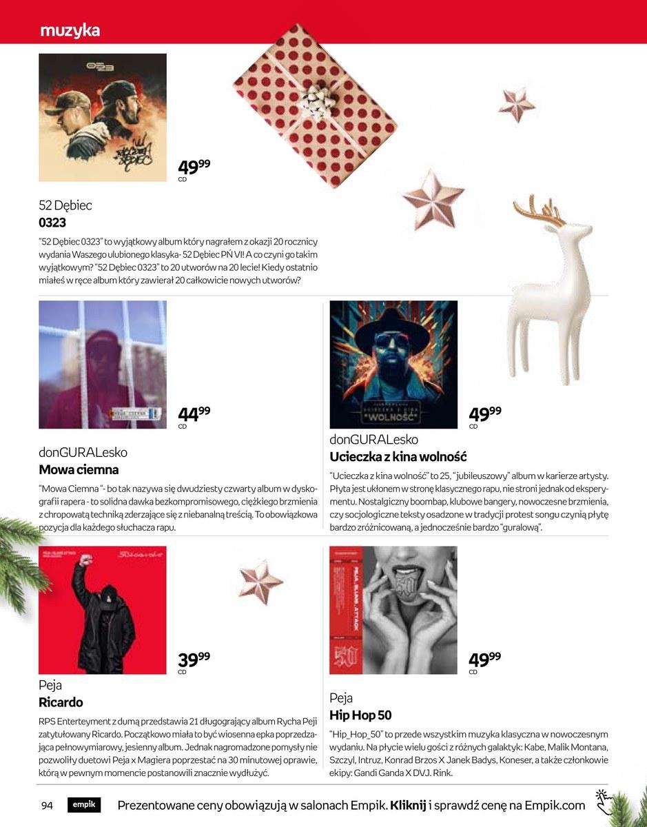 Gazetka promocyjna empik str. 94