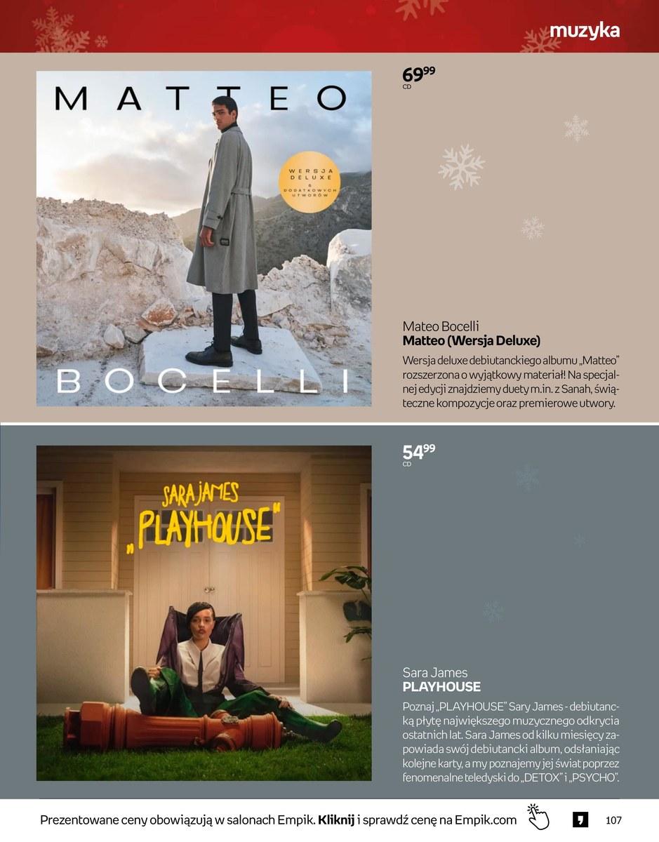 Gazetka promocyjna empik str. 107