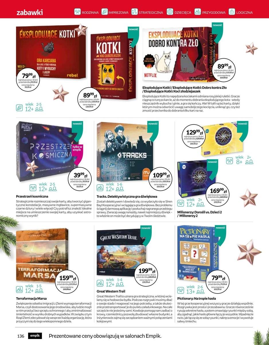 Gazetka promocyjna empik str. 136