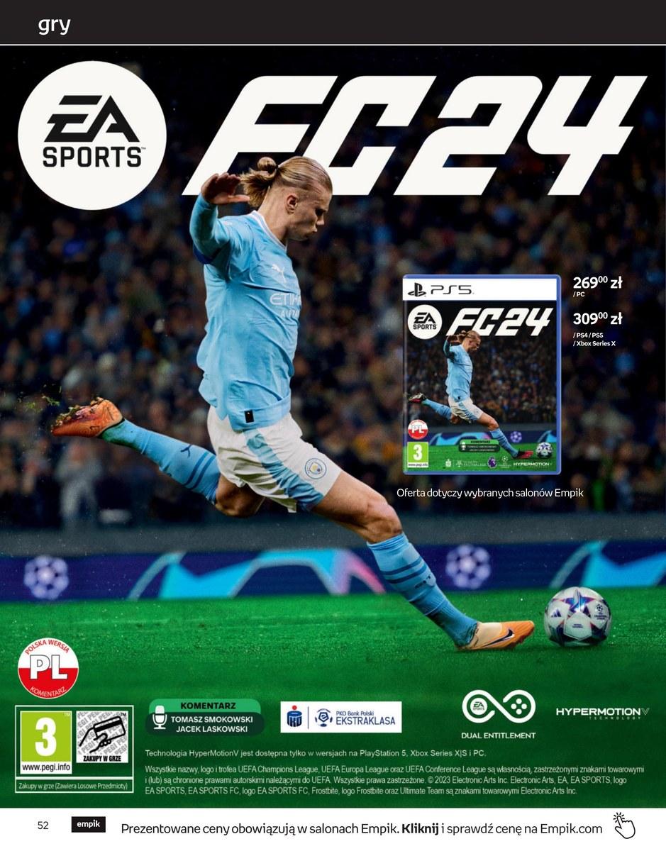 Gazetka promocyjna empik str. 52