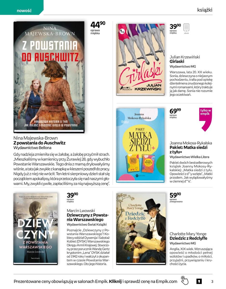 Gazetka promocyjna empik str. 3