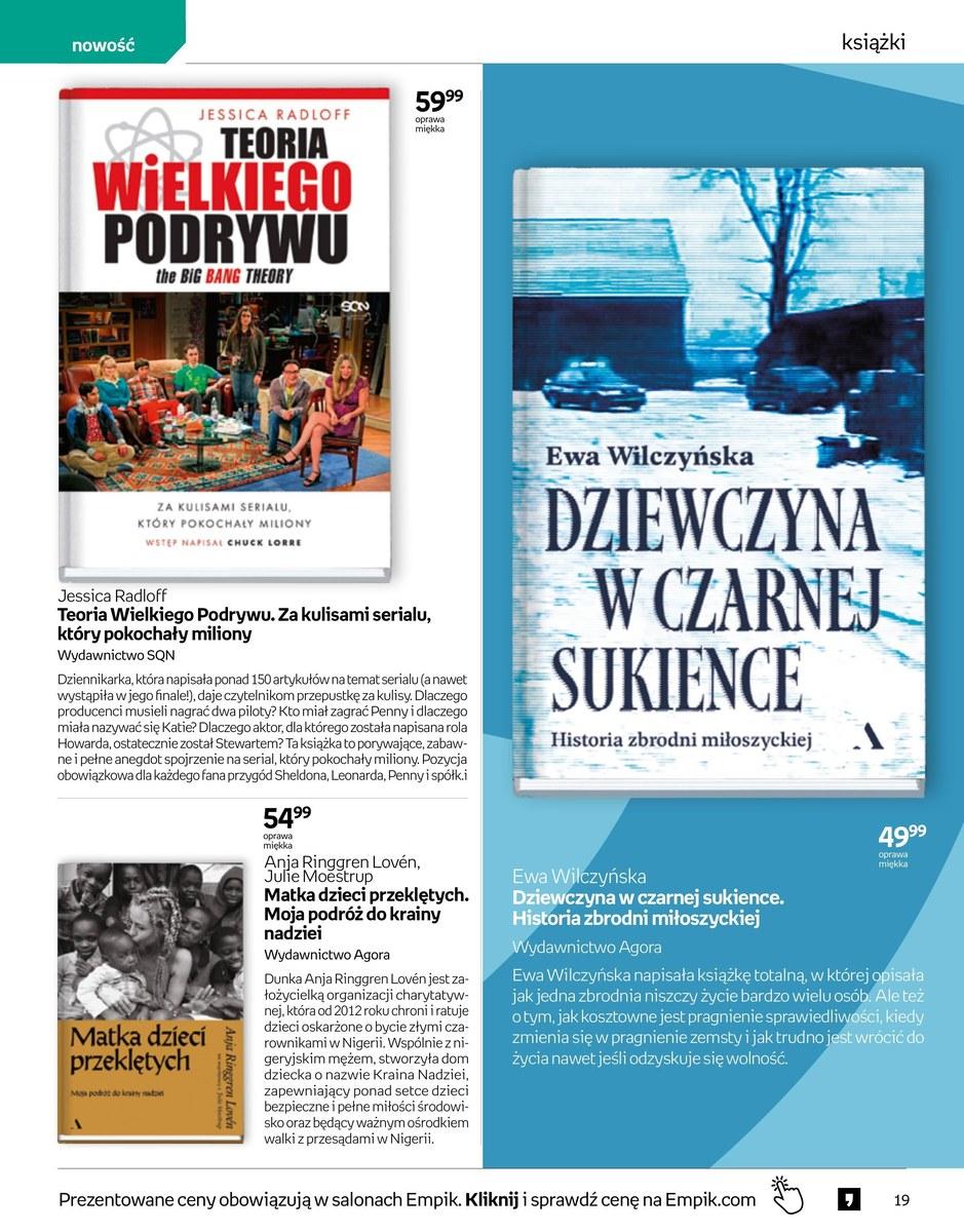 Gazetka promocyjna empik str. 19
