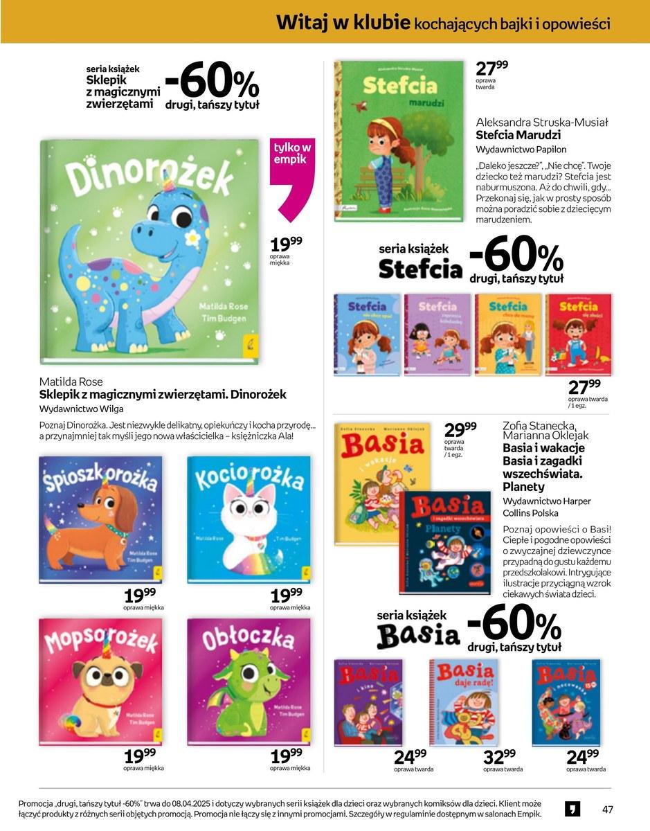 Gazetka promocyjna empik str. 47